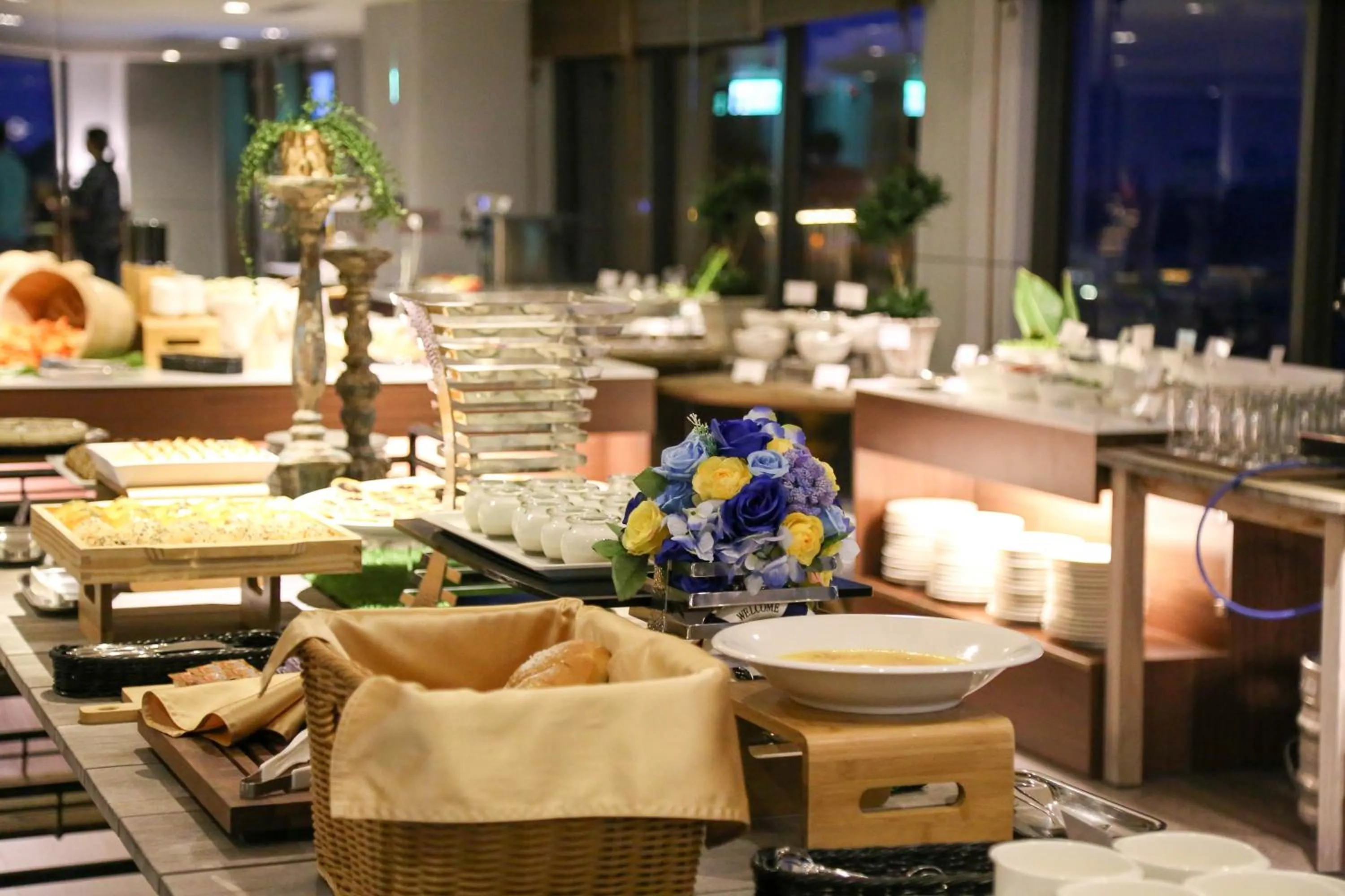 Buffet breakfast in The Gaya Hotel