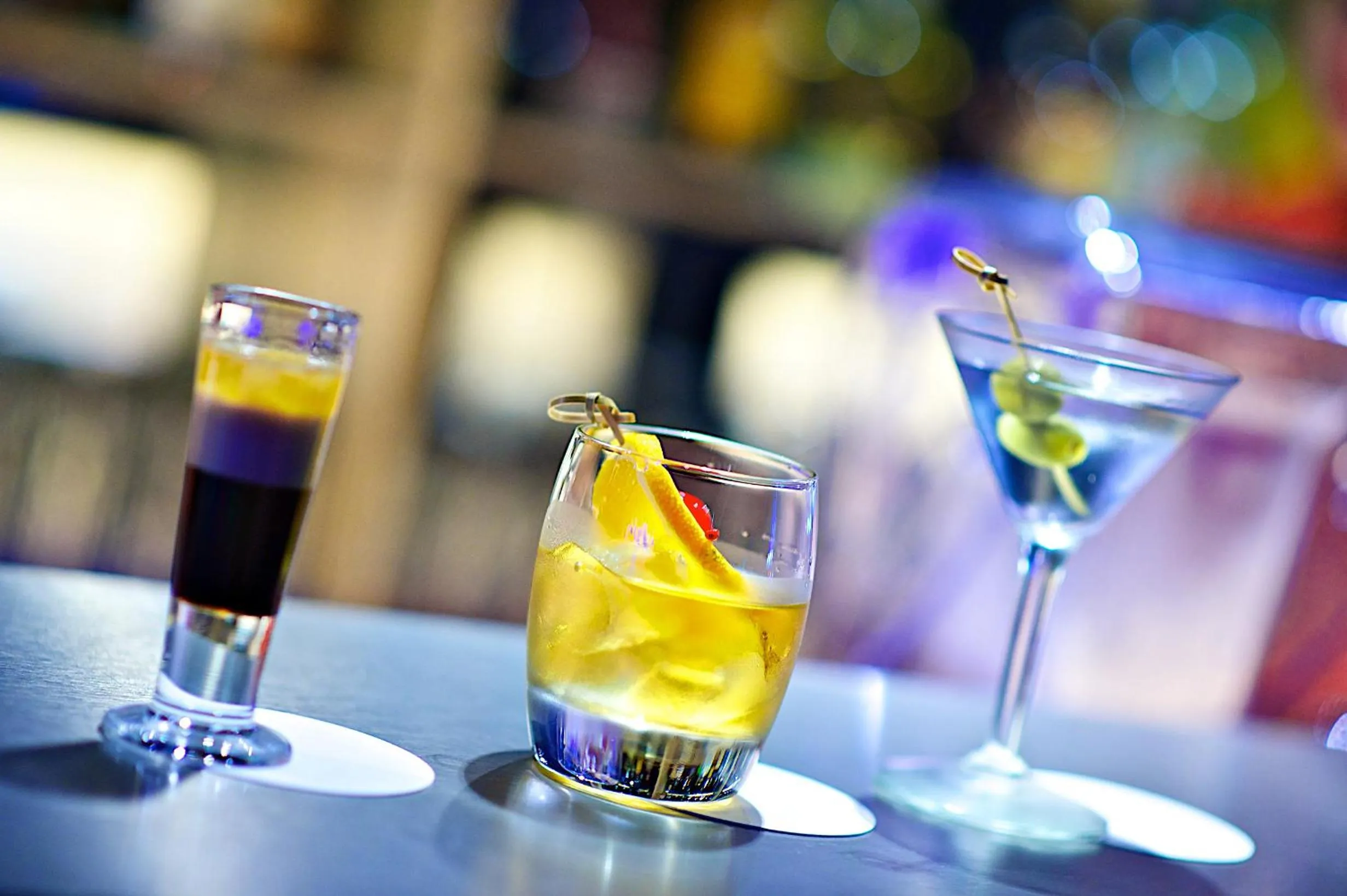 Alcoholic drinks in The Gaya Hotel