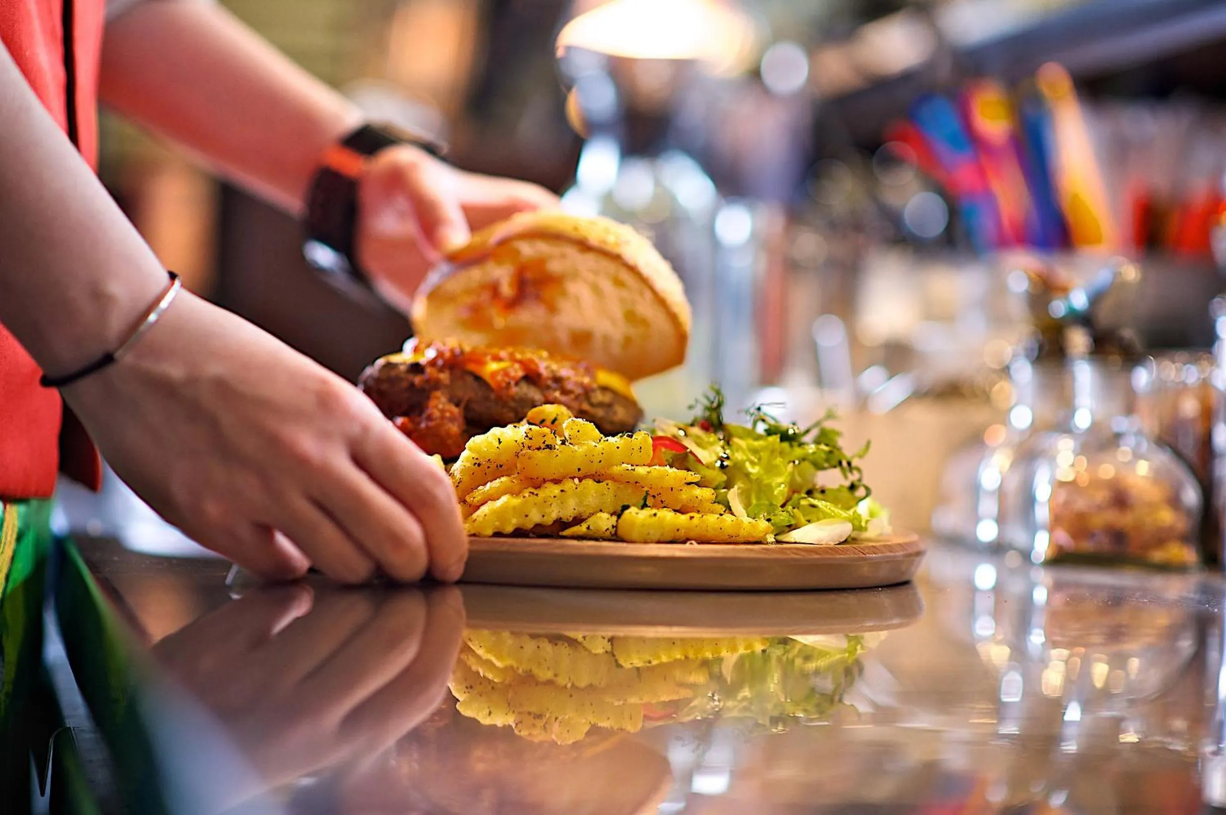 Restaurant/places to eat in The Gaya Hotel