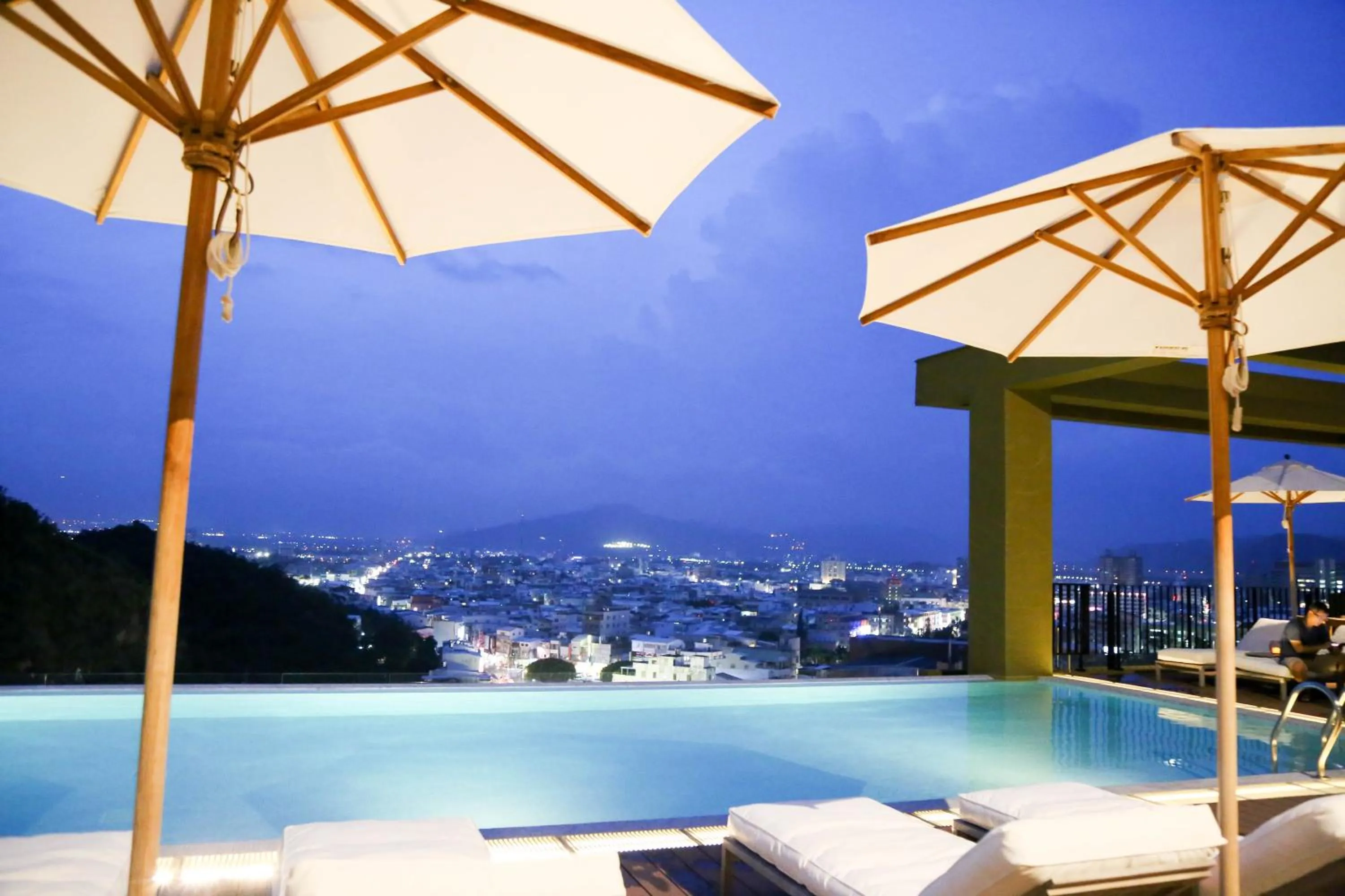 Swimming pool in The Gaya Hotel