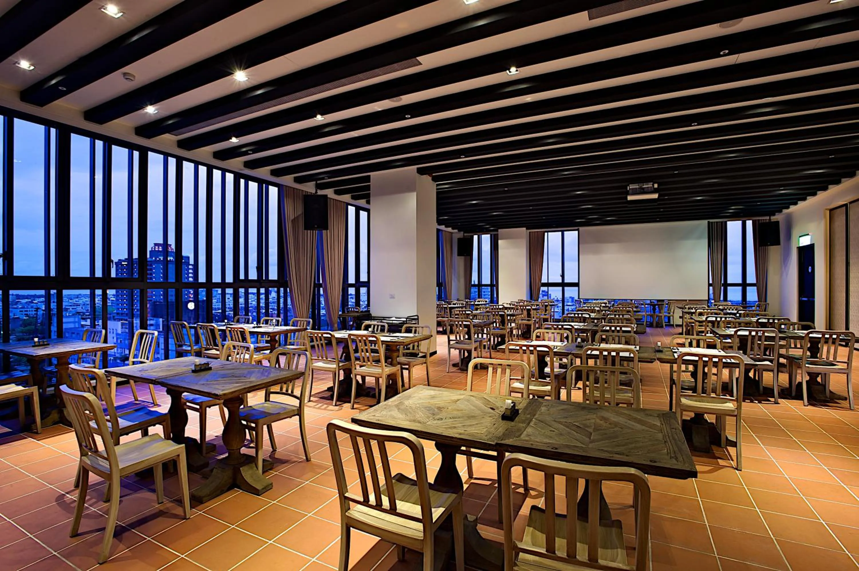 Dining area in The Gaya Hotel