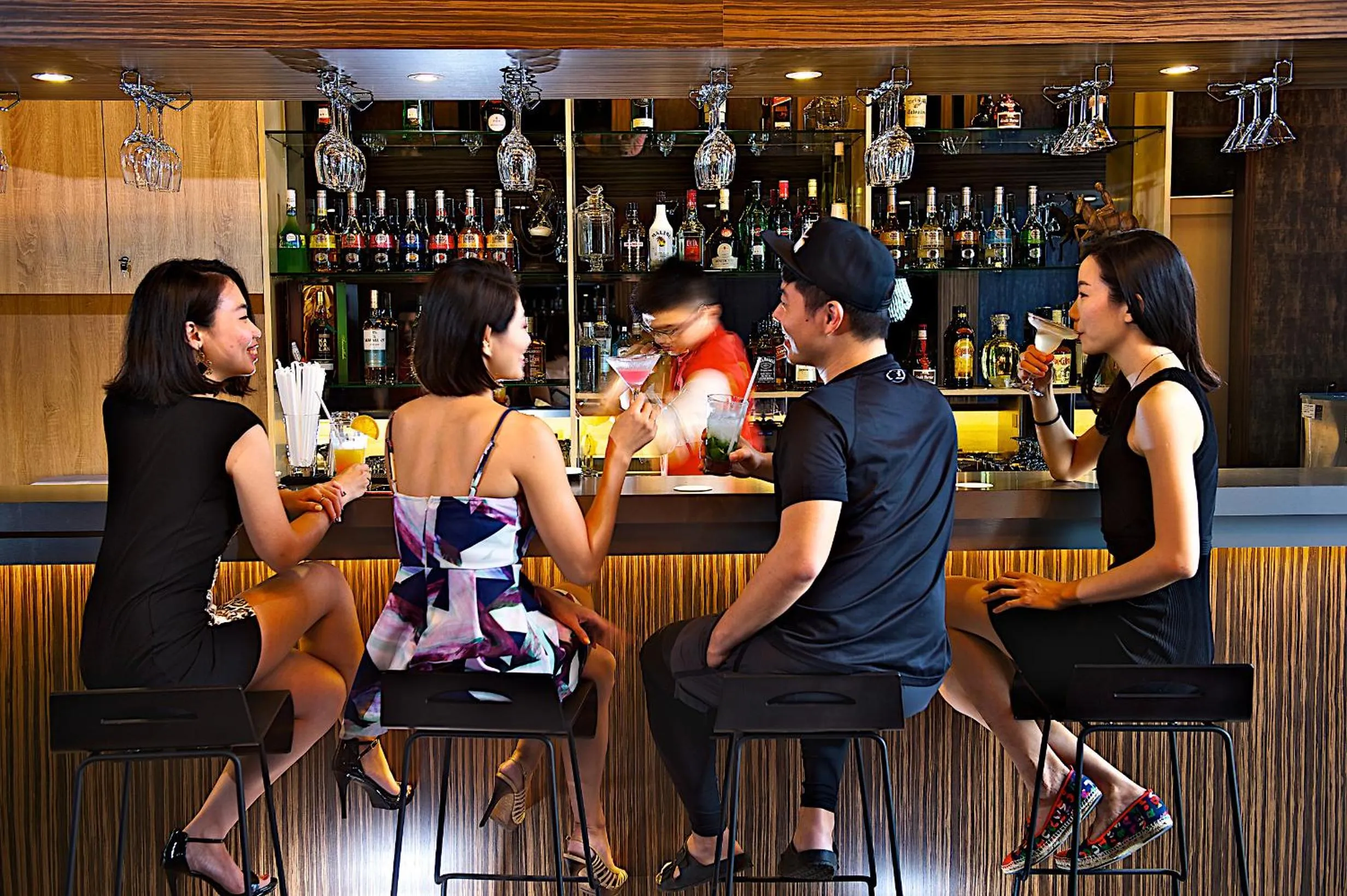 Lounge or bar in The Gaya Hotel