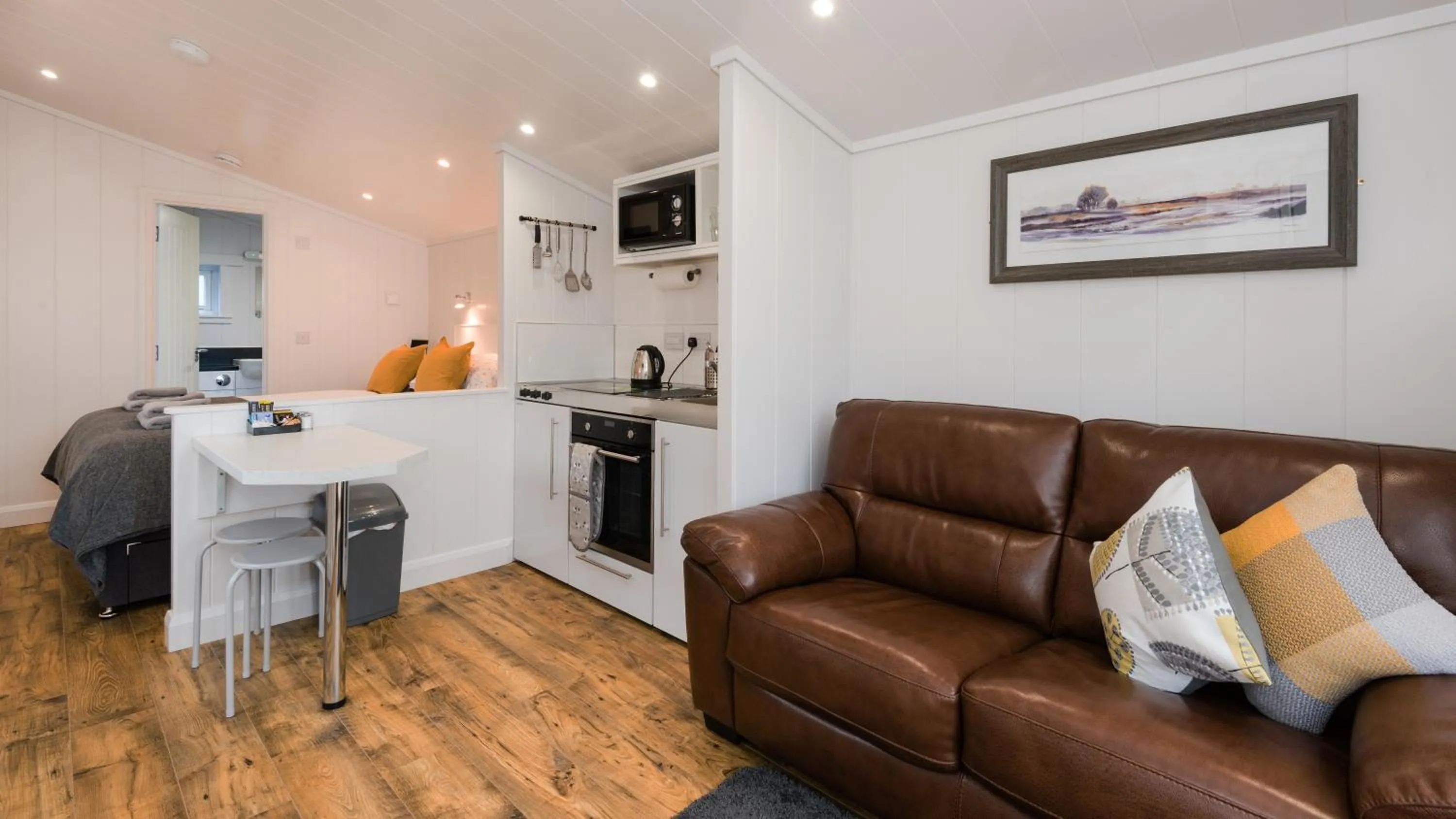 Living room in Tayview Lodges