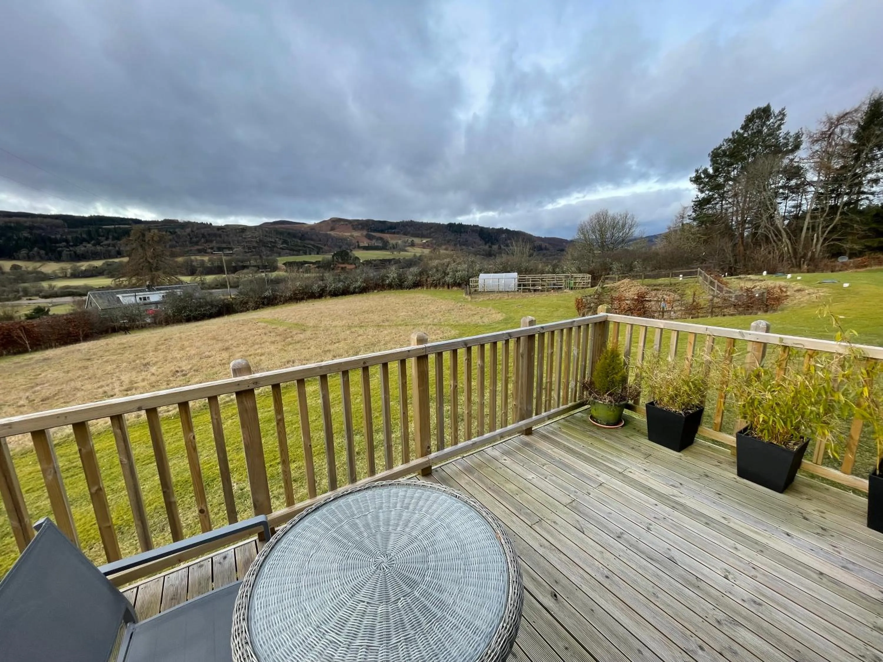 Garden in Tayview Lodges