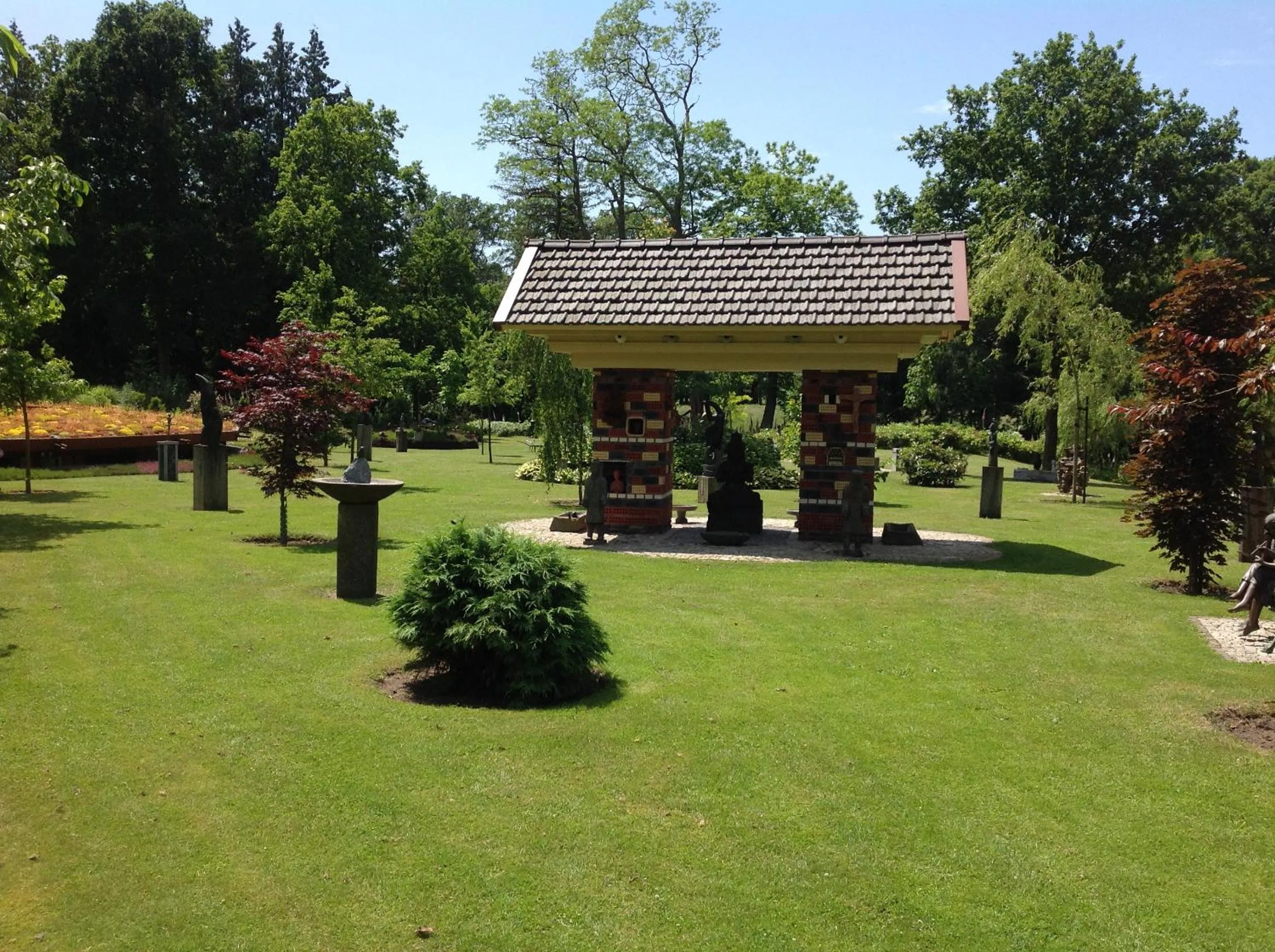 Garden in de zanderij