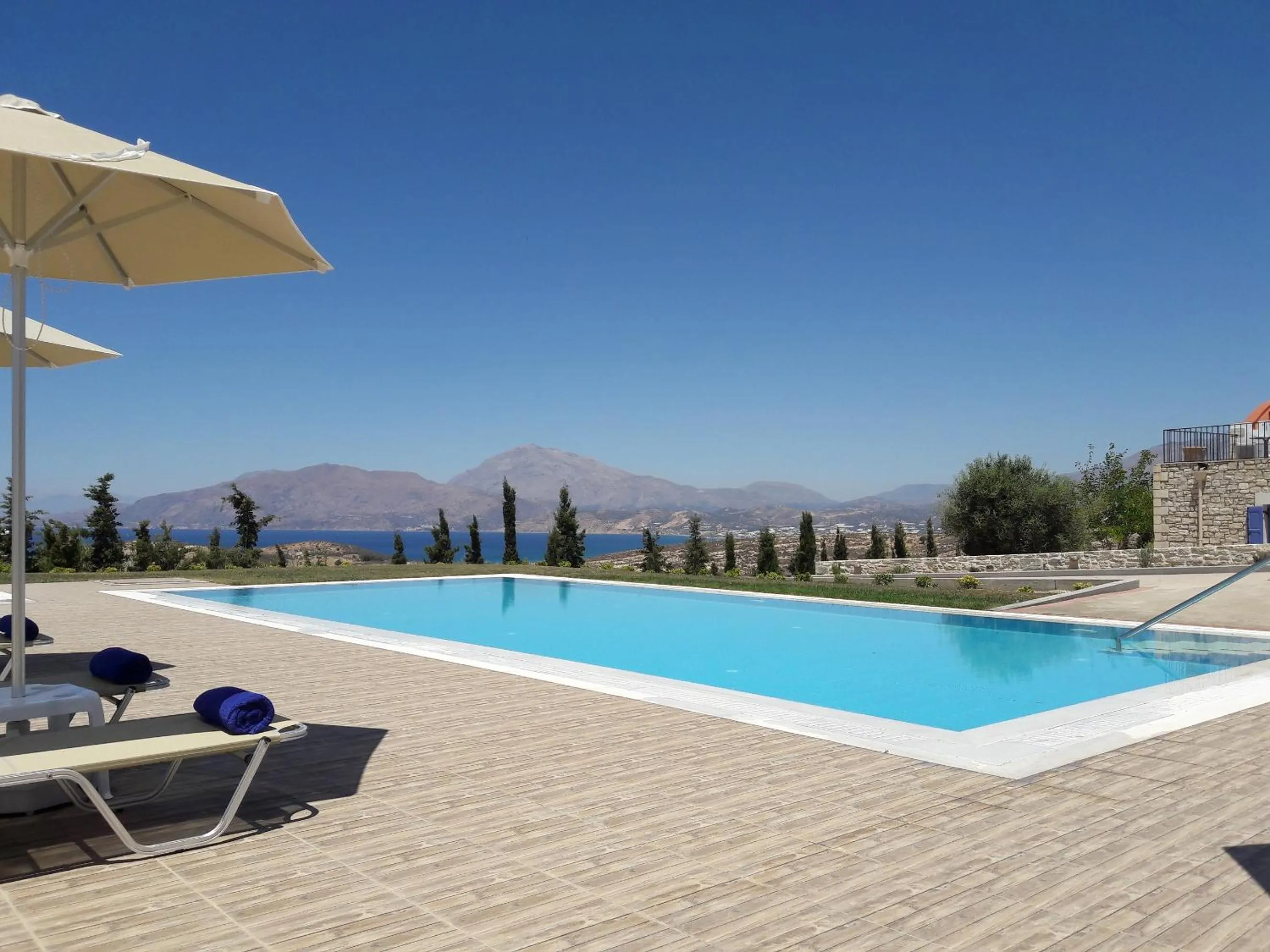 Natural landscape in Orelia Cretan Deluxe Apartments