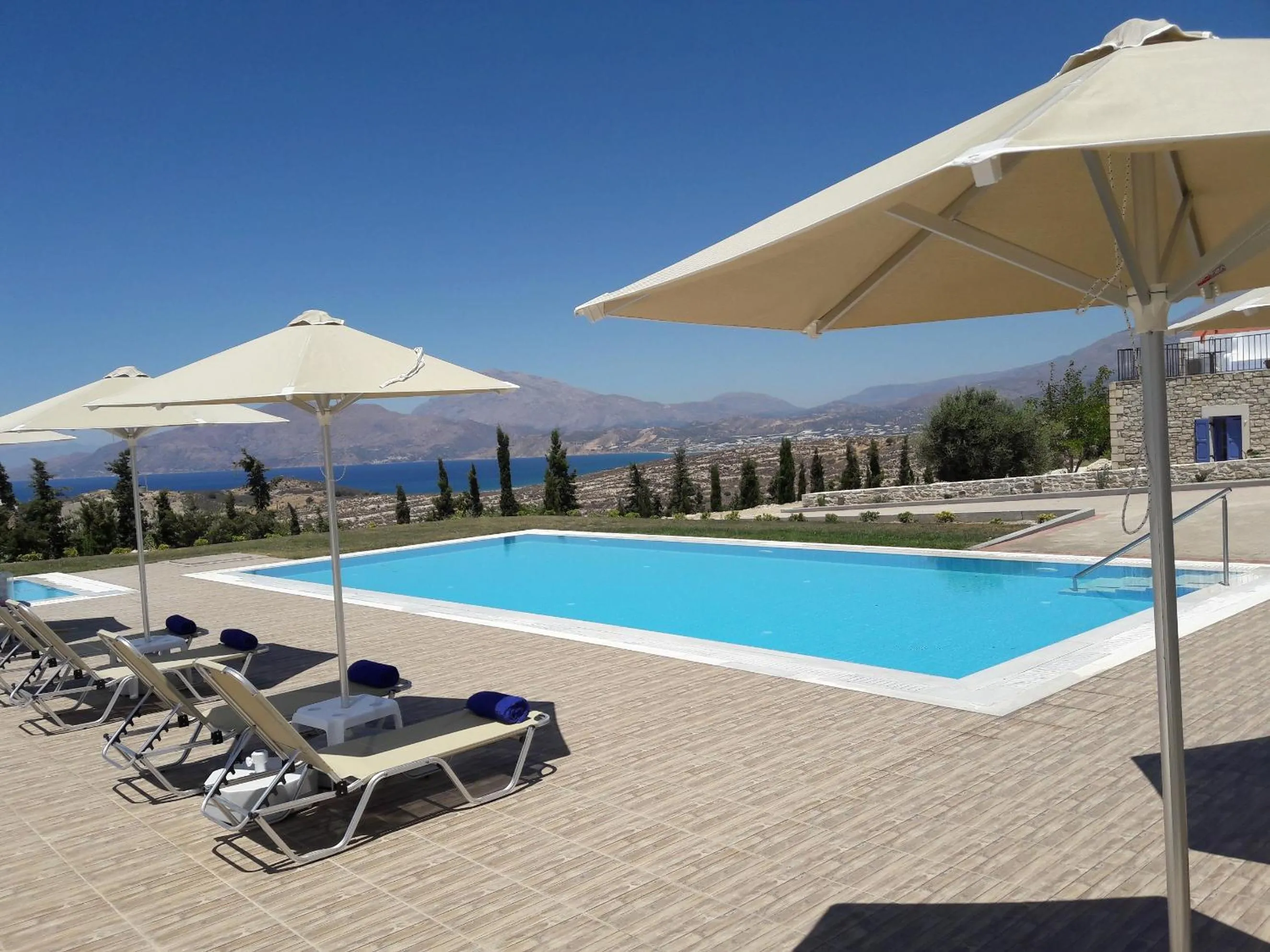 Natural landscape in Orelia Cretan Deluxe Apartments