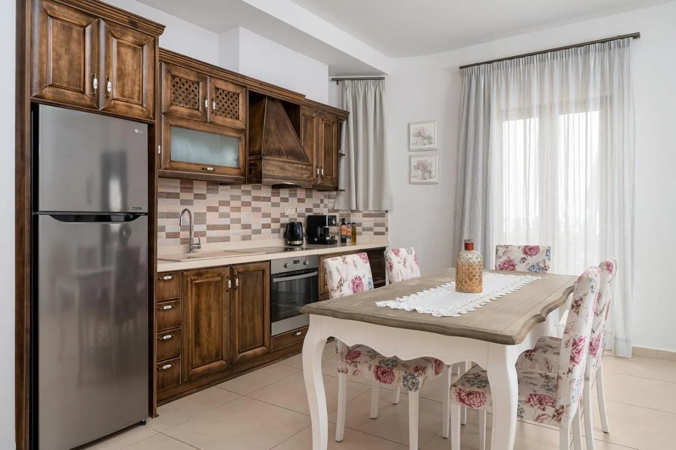 Kitchen or kitchenette in Orelia Cretan Deluxe Apartments