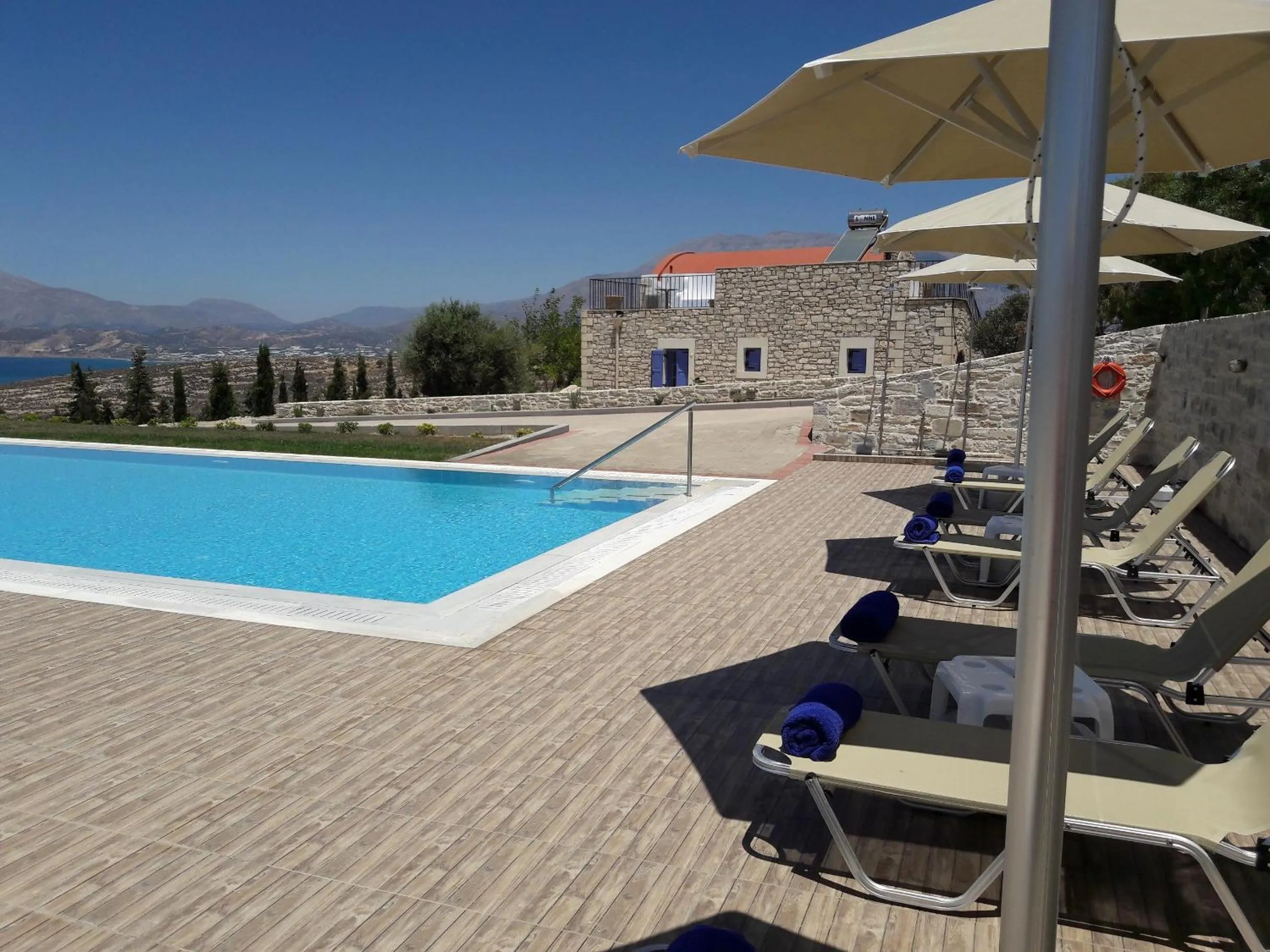Natural landscape in Orelia Cretan Deluxe Apartments