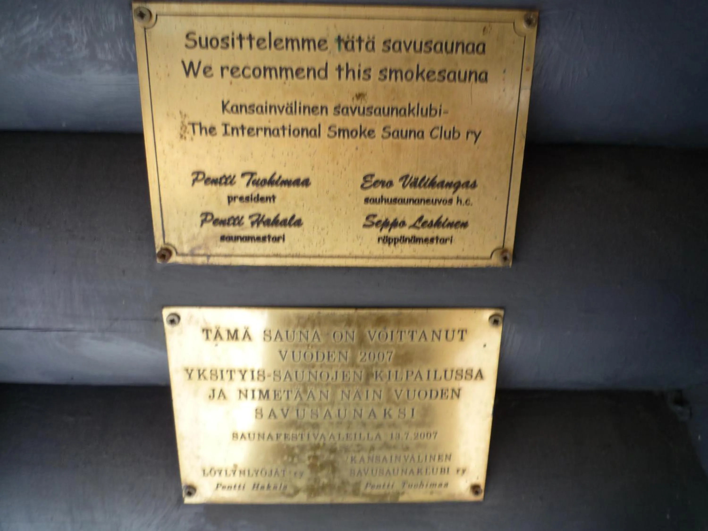 Certificate/Award in Leena's B&B