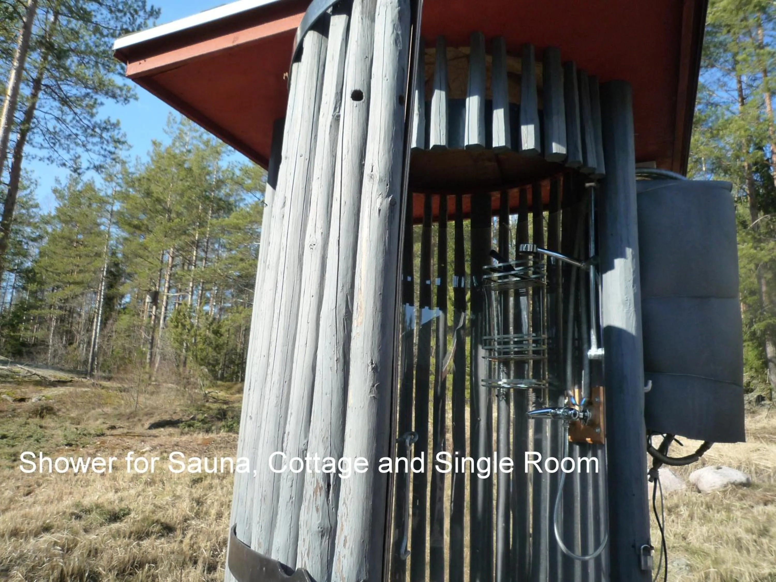 Shower in Leena's B&B