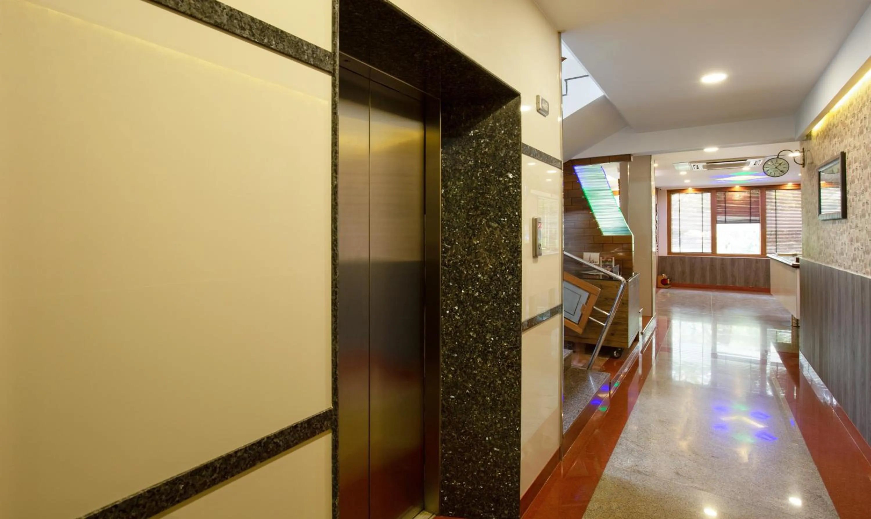 elevator in Treebo The Qasr