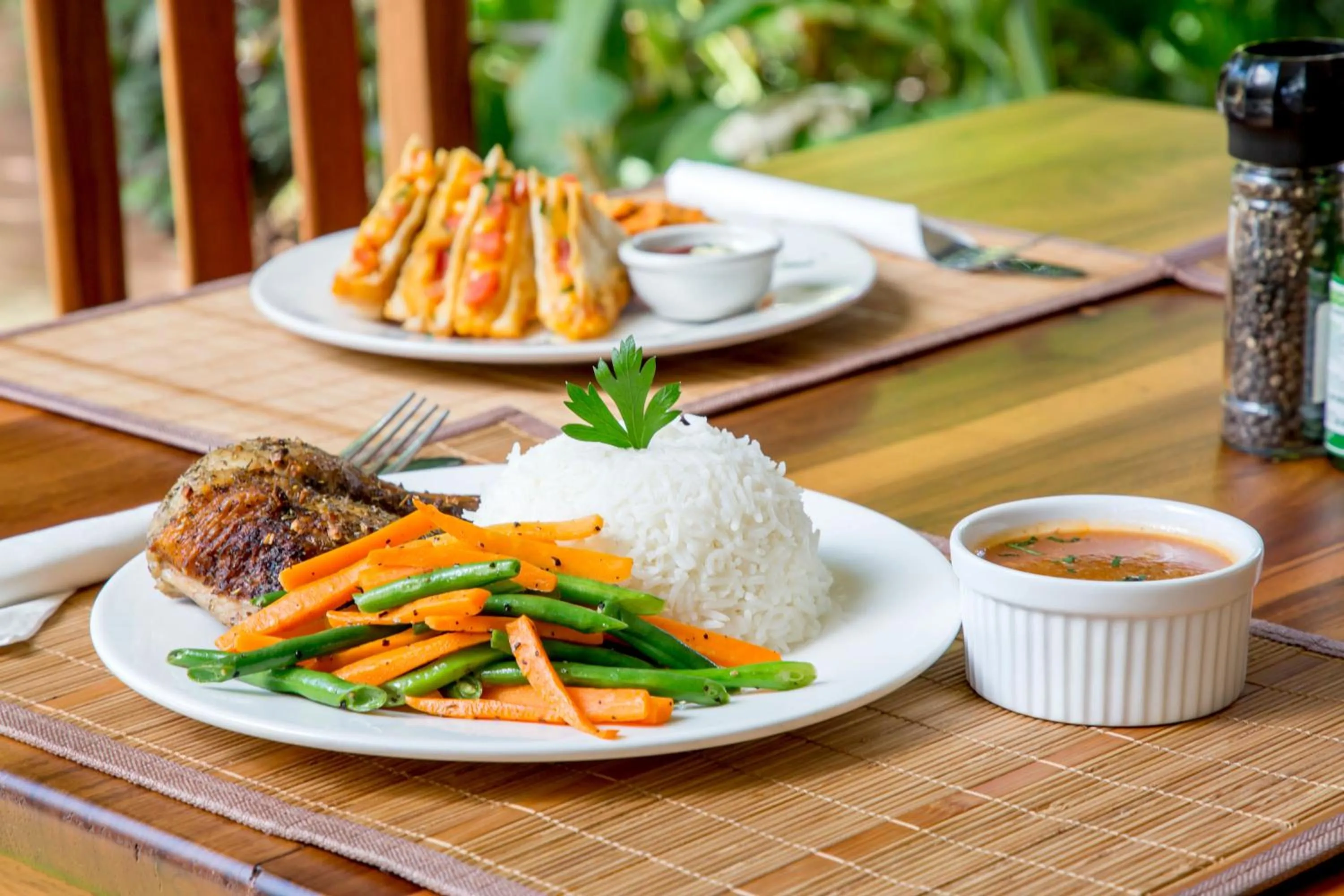 Food in Livingstone Lodge