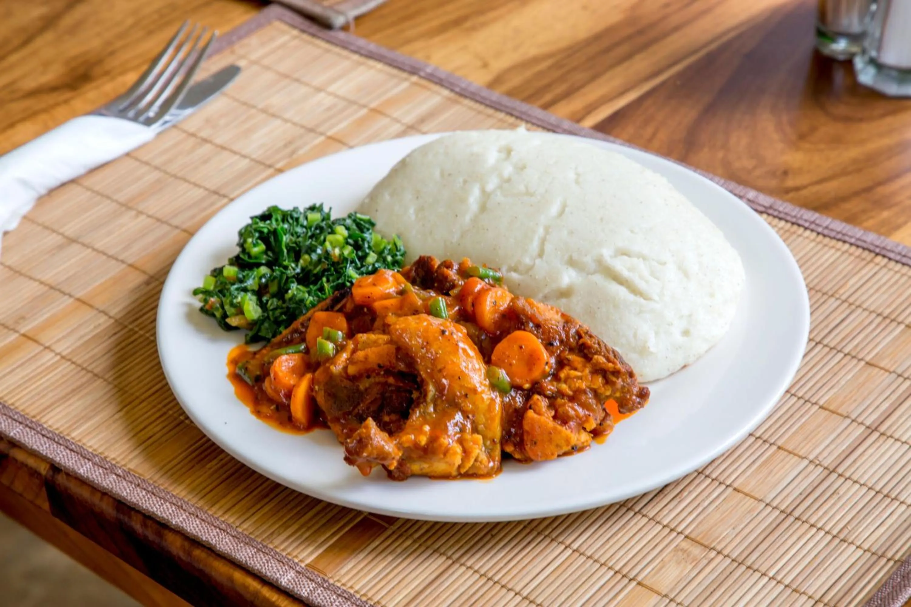 Food in Livingstone Lodge