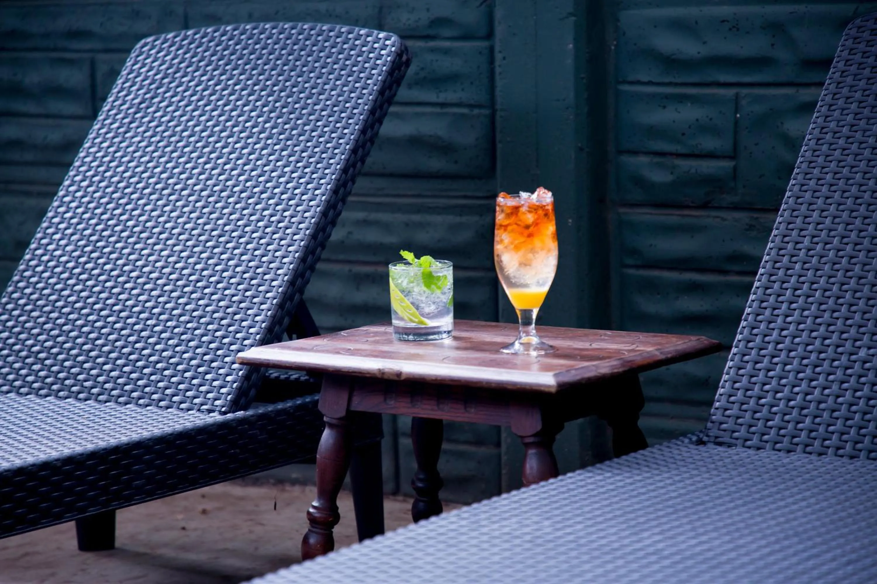 Swimming pool in Livingstone Lodge