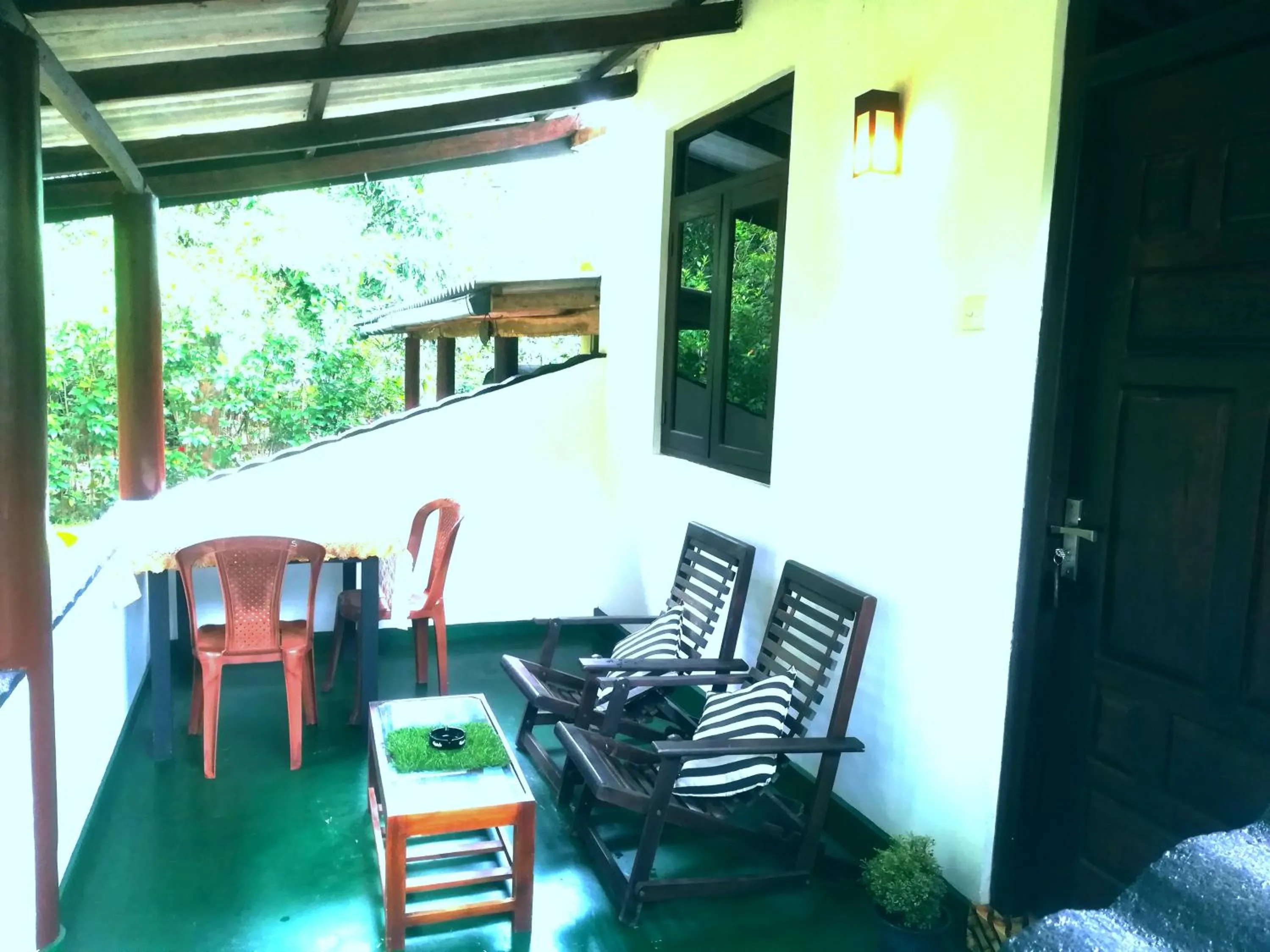 Balcony/Terrace in Lakmal Resort Sigiriya