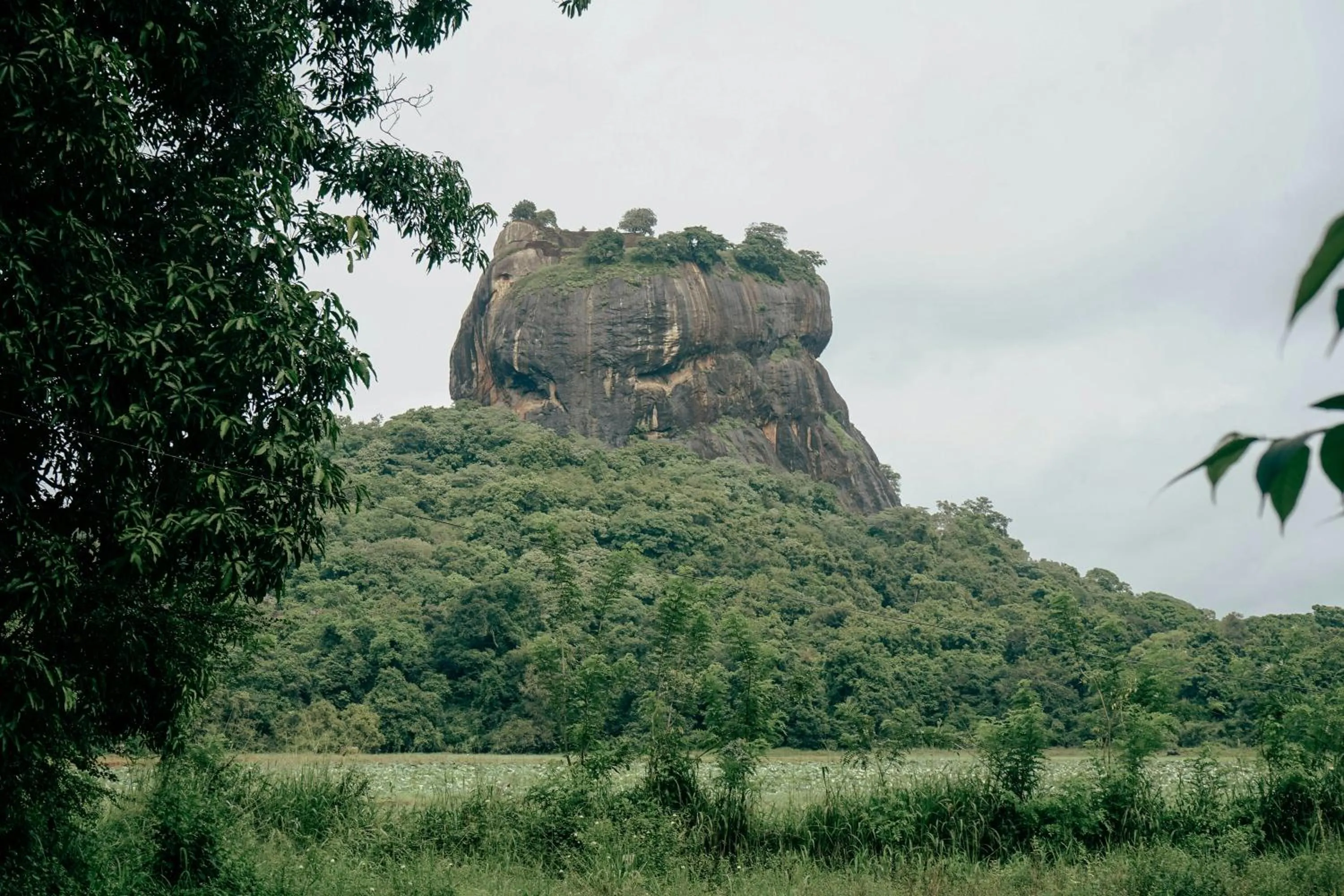 Mountain view in Lakmal Resort Sigiriya