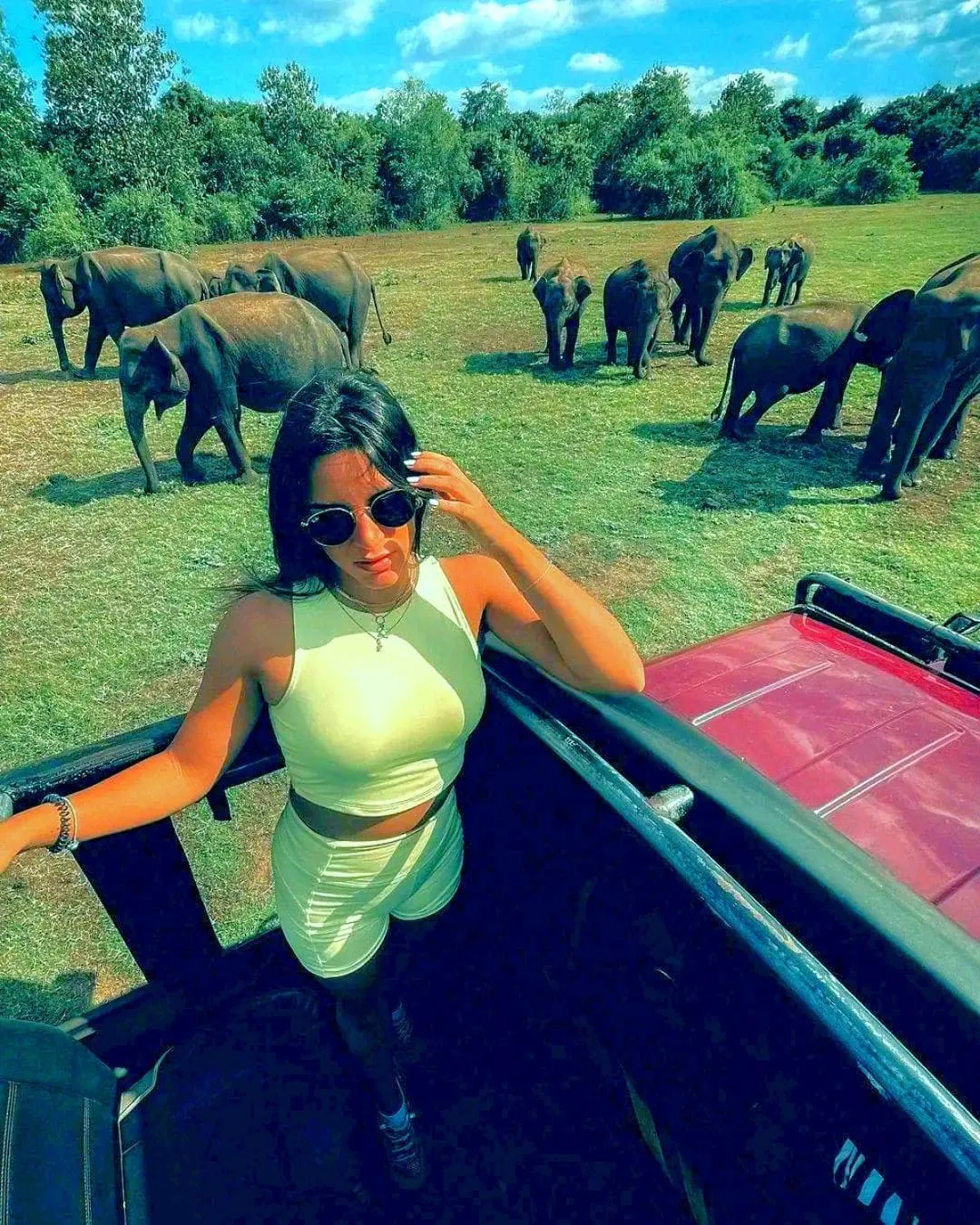 Animals in Lakmal Resort Sigiriya