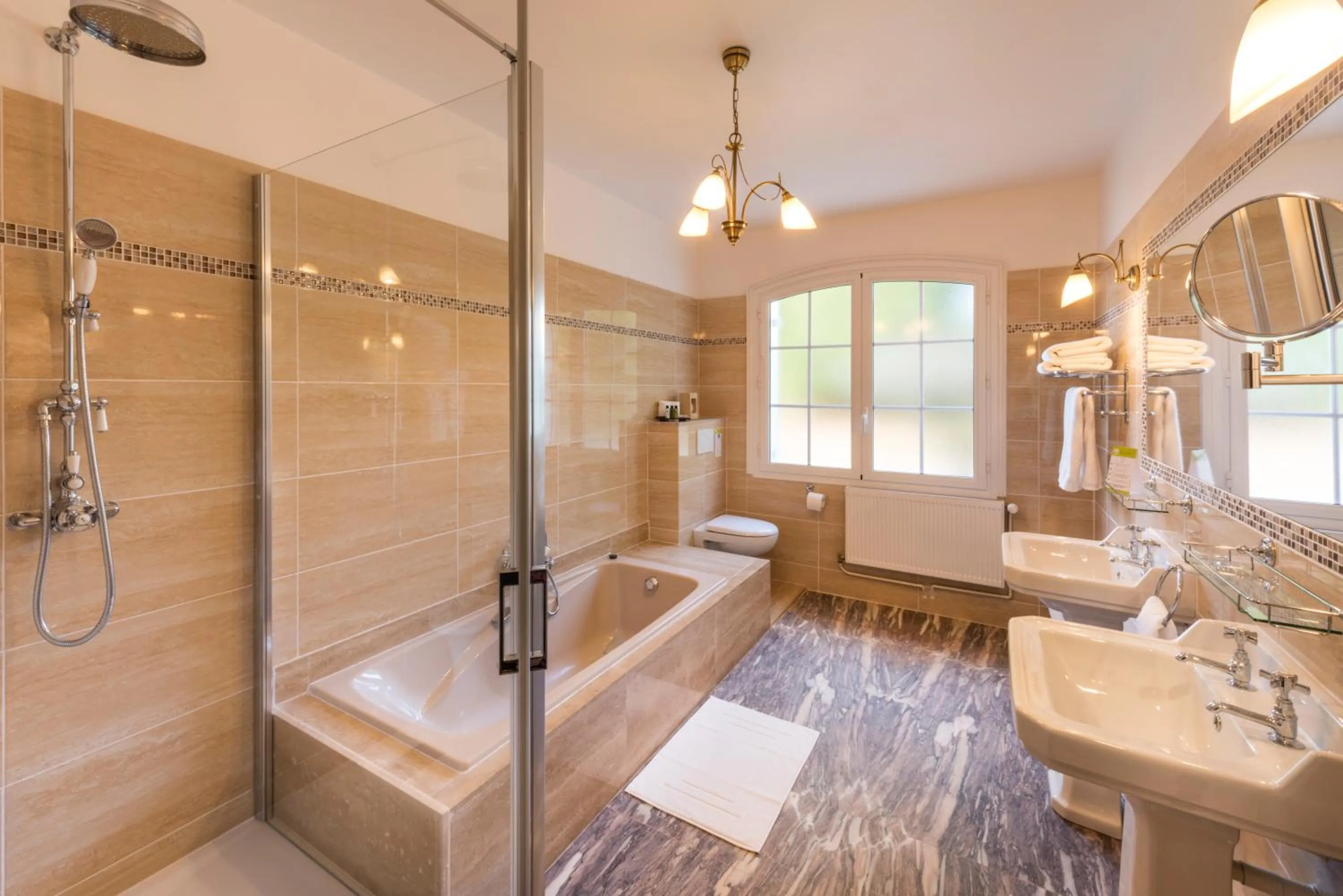 Bathroom in Domaine du Bois des Anges