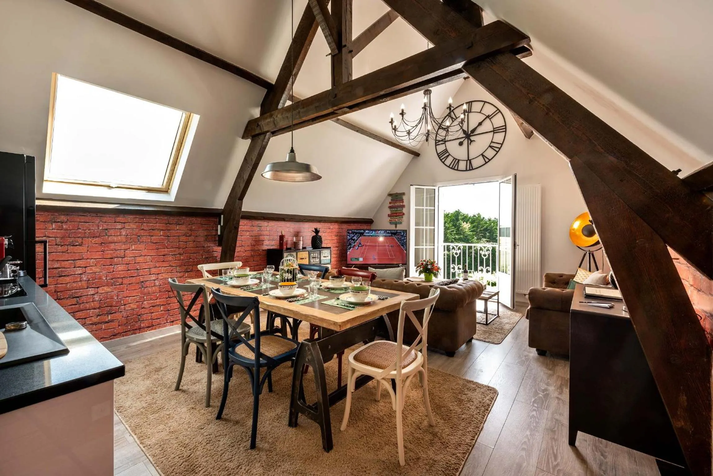 Seating area in Domaine du Bois des Anges