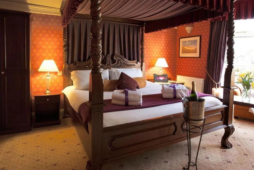 Bed in The Jacobean Hotel