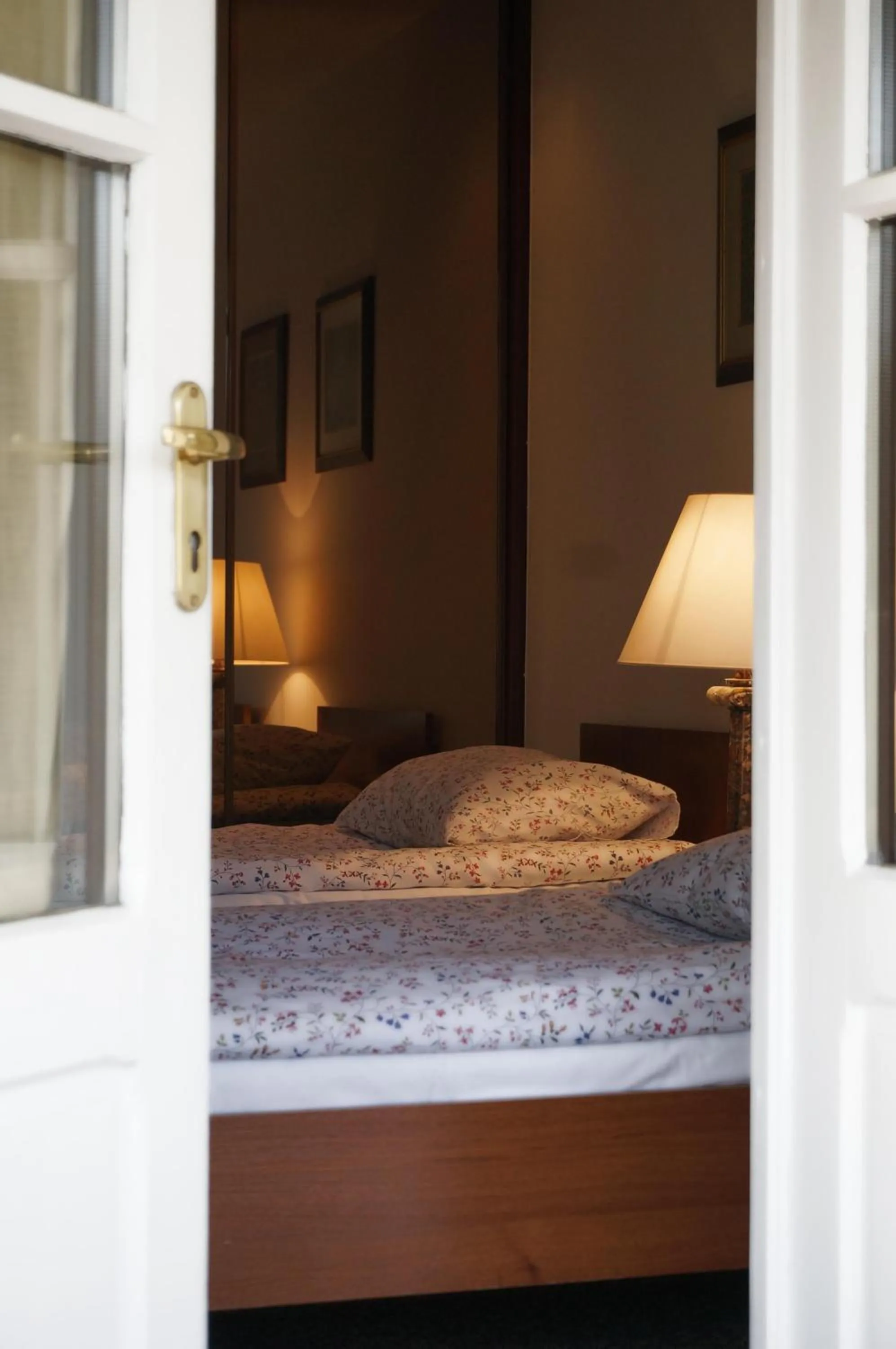 Photo of the whole room, Bed in Dworek Aleksandria