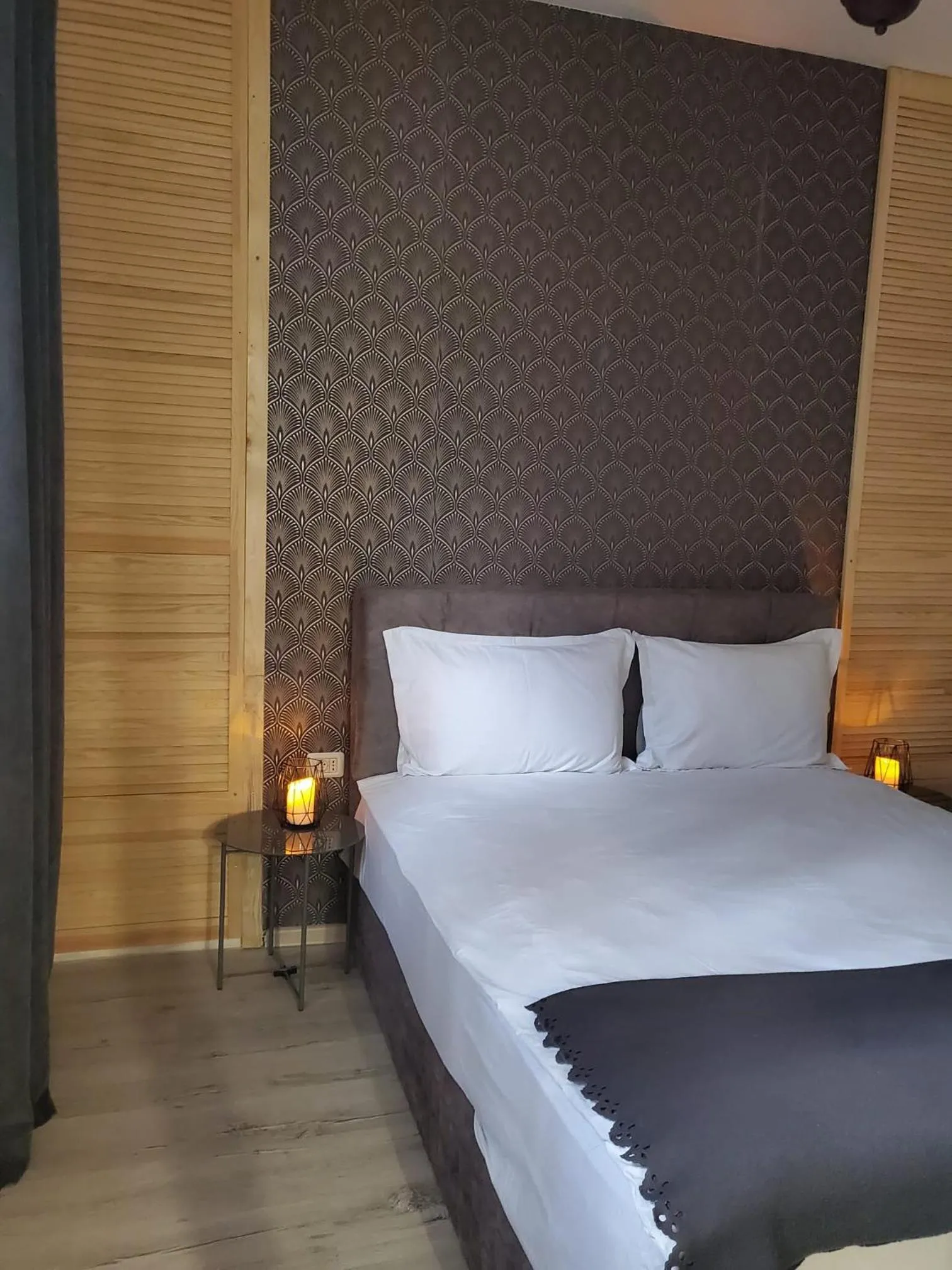 Bed in Hanu lu Mos Opinca