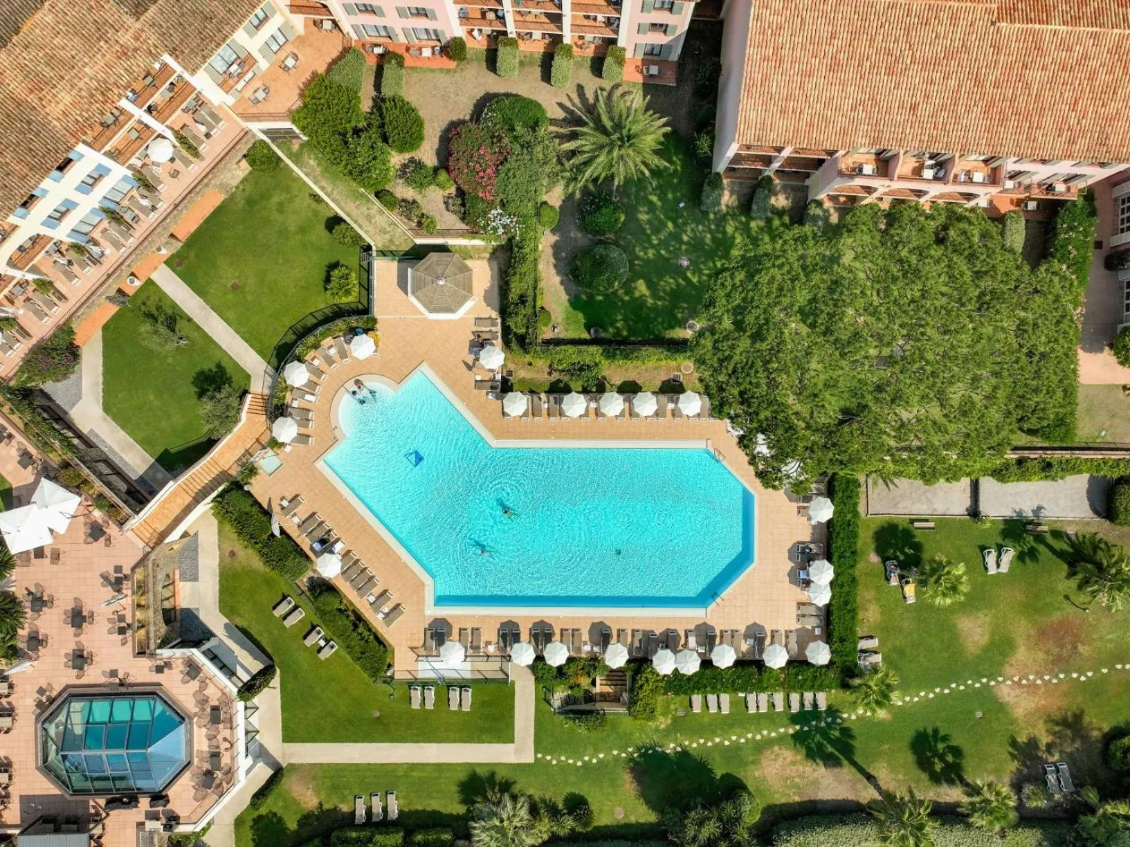 Bird's eye view in Hôtel Les Jardins De Sainte-Maxime