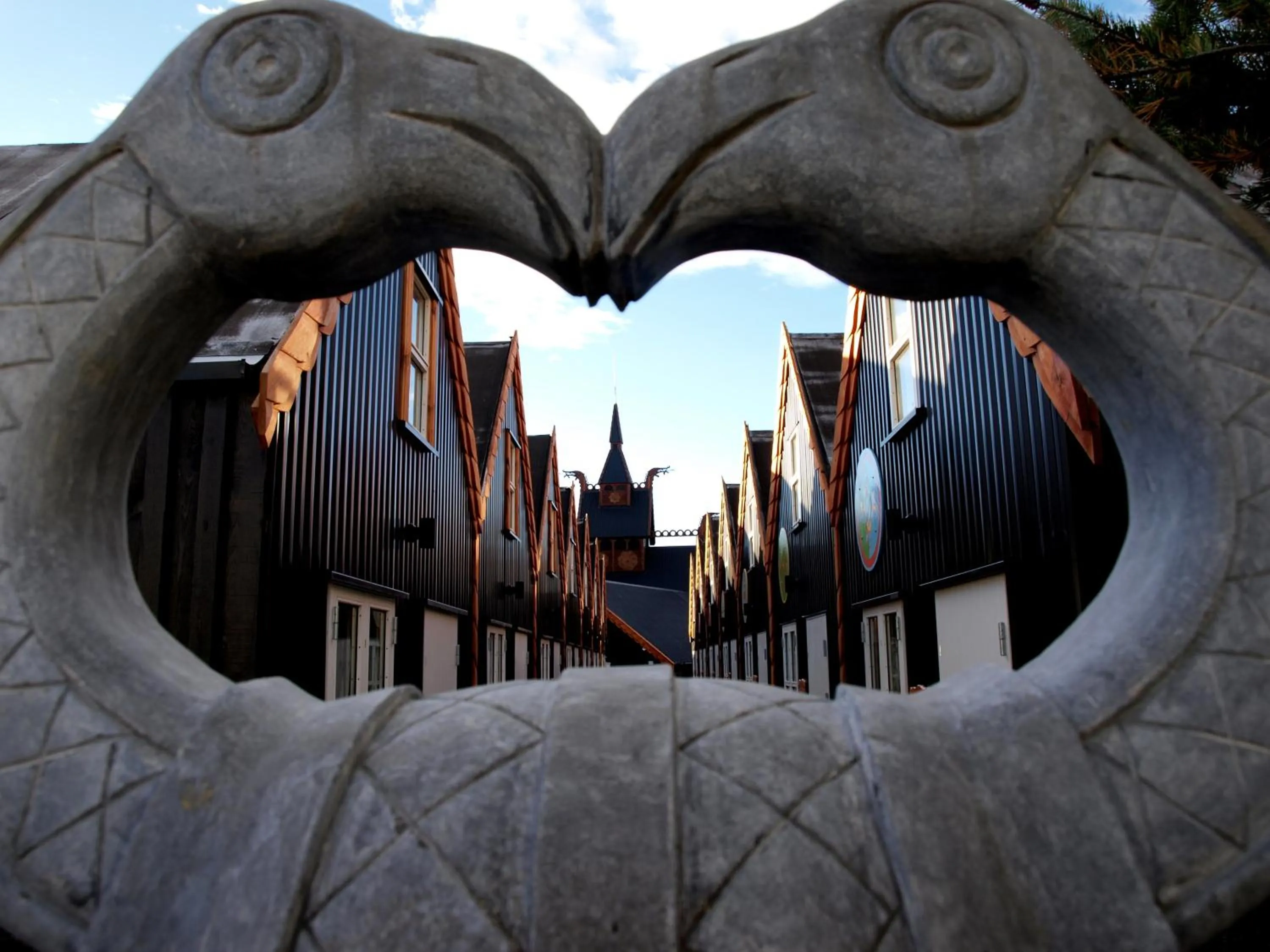 Facade/entrance in Hotel Viking