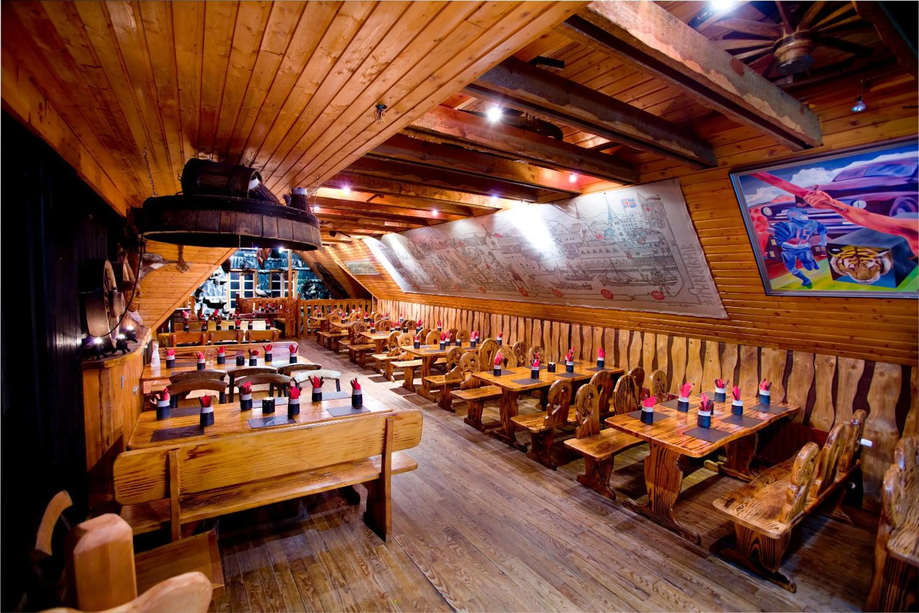 Restaurant/places to eat in Hotel Viking