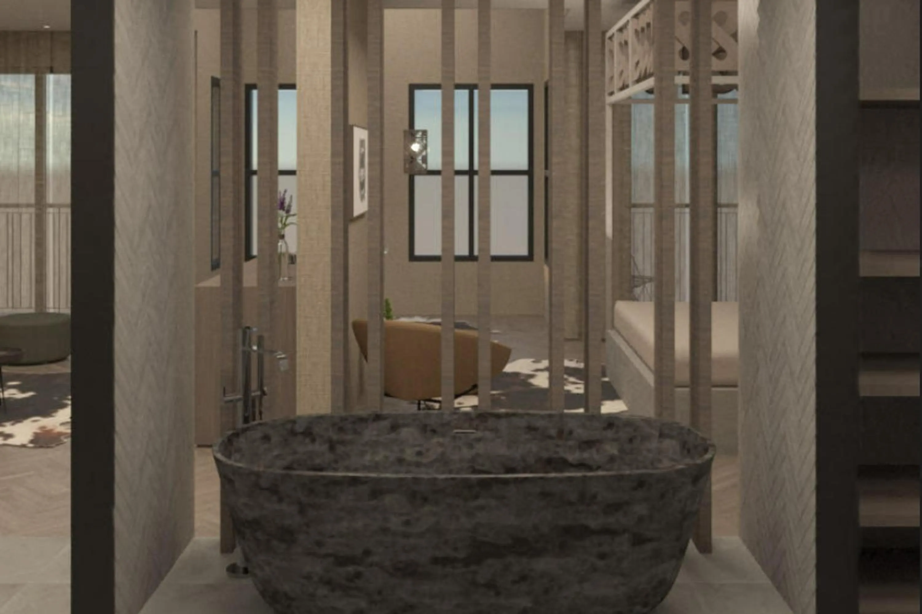 Bath in Hotel Viking