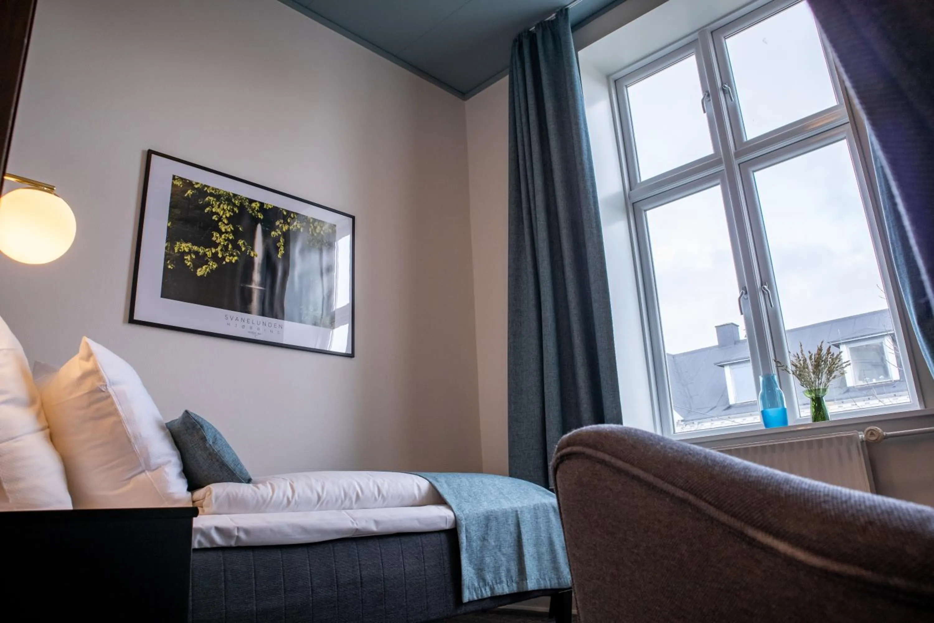 Bed in Hotel Phønix Hjørring