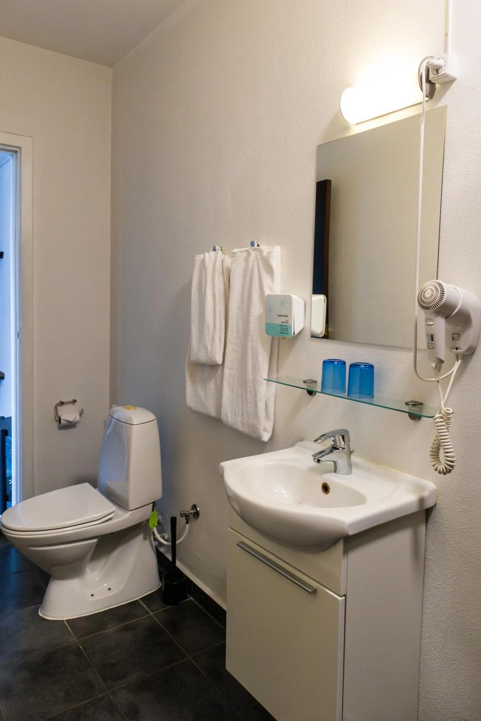 Bathroom in Hotel Phønix Hjørring