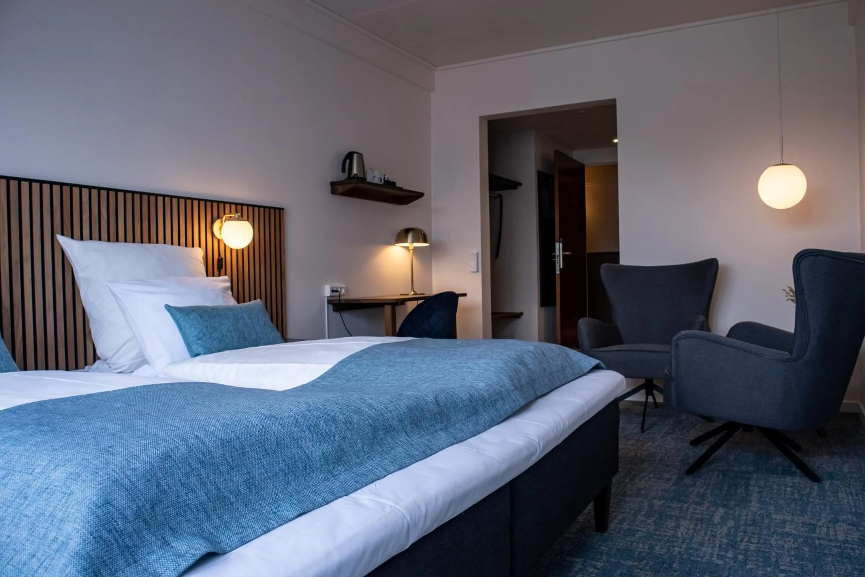 Bed in Hotel Phønix Hjørring