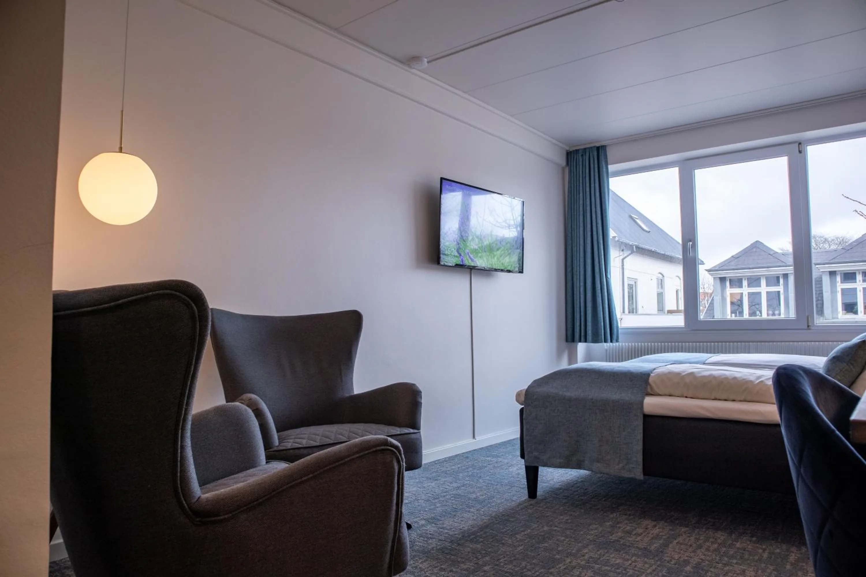 Bed in Hotel Phønix Hjørring