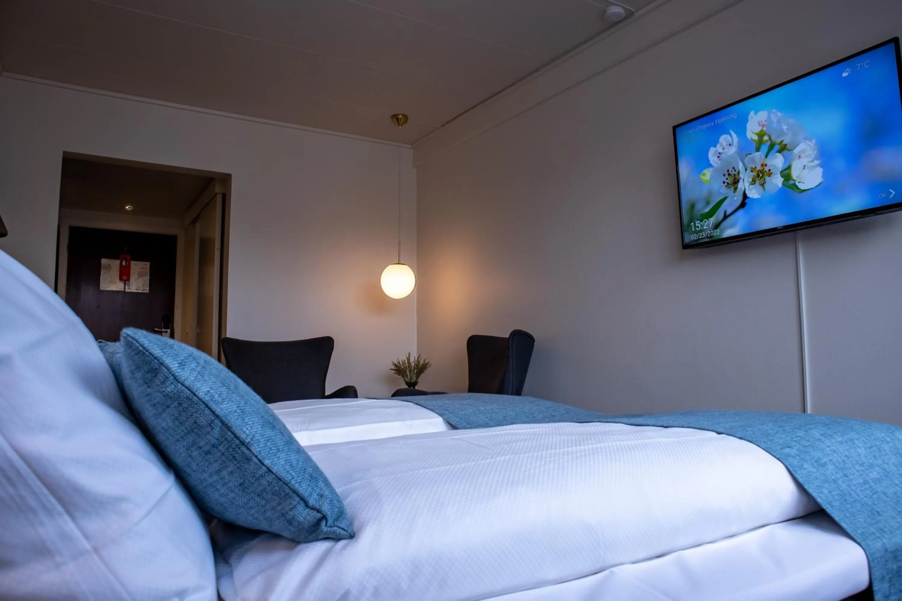 Bed in Hotel Phønix Hjørring