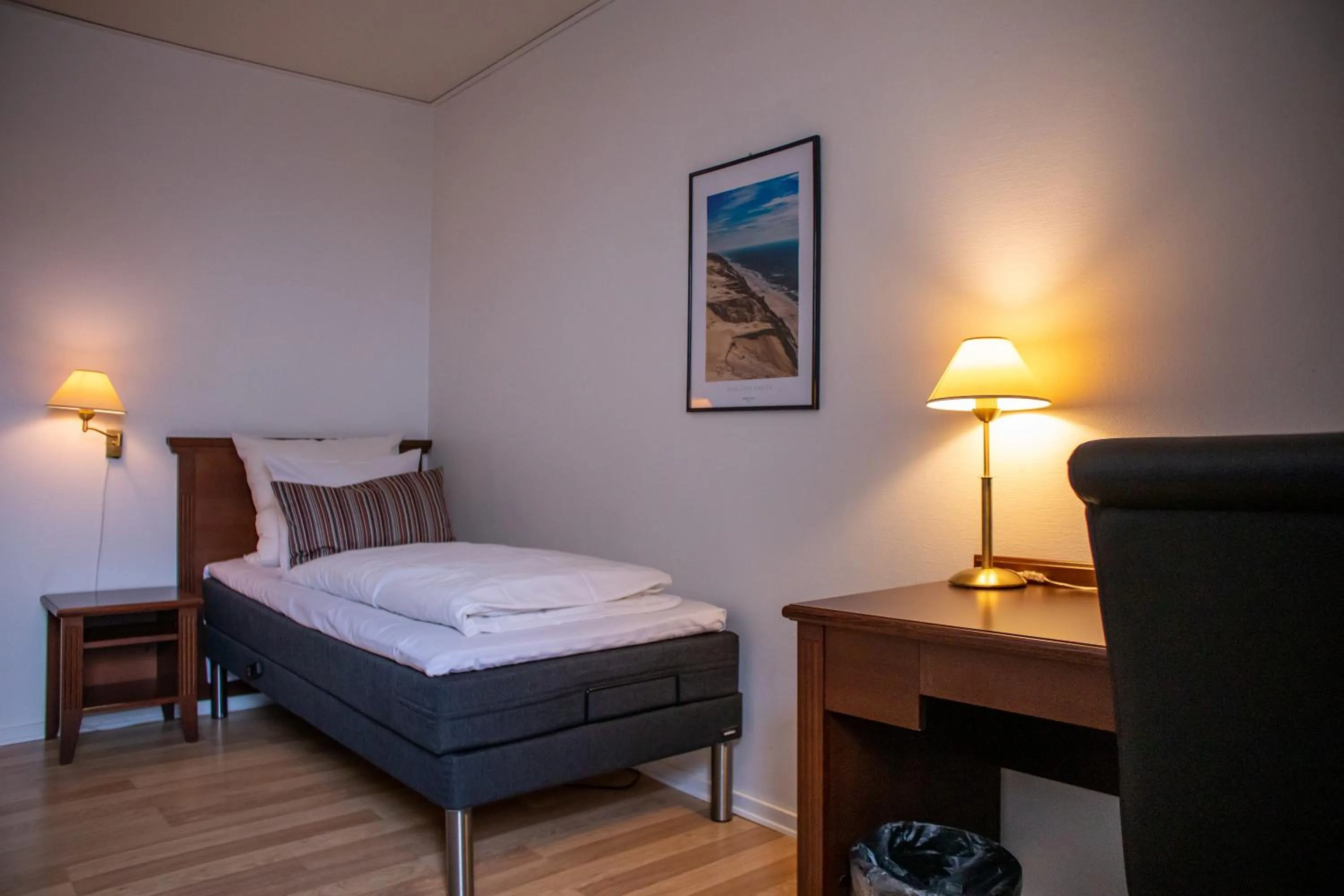 Bed in Hotel Phønix Hjørring