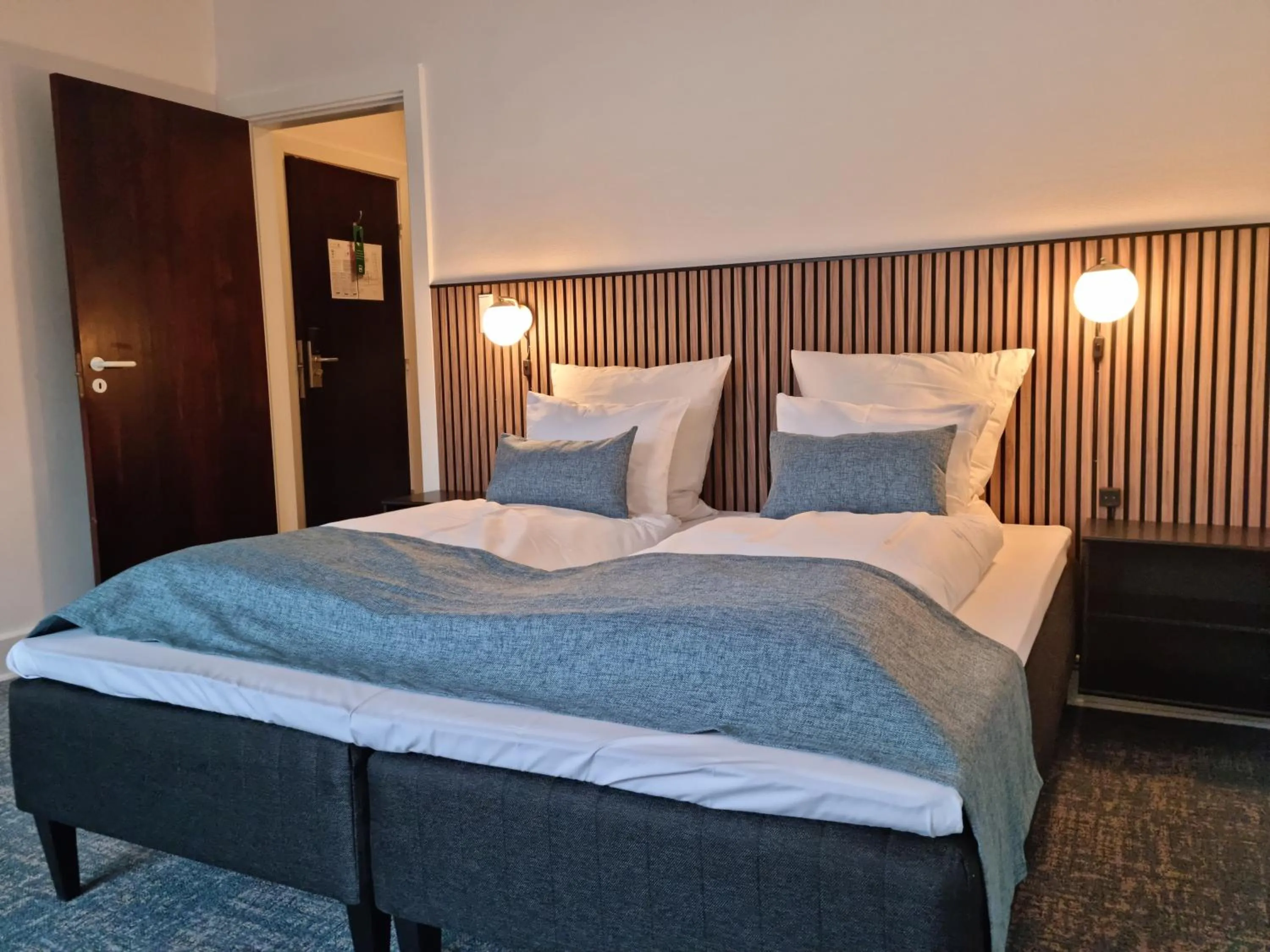 Bed in Hotel Phønix Hjørring