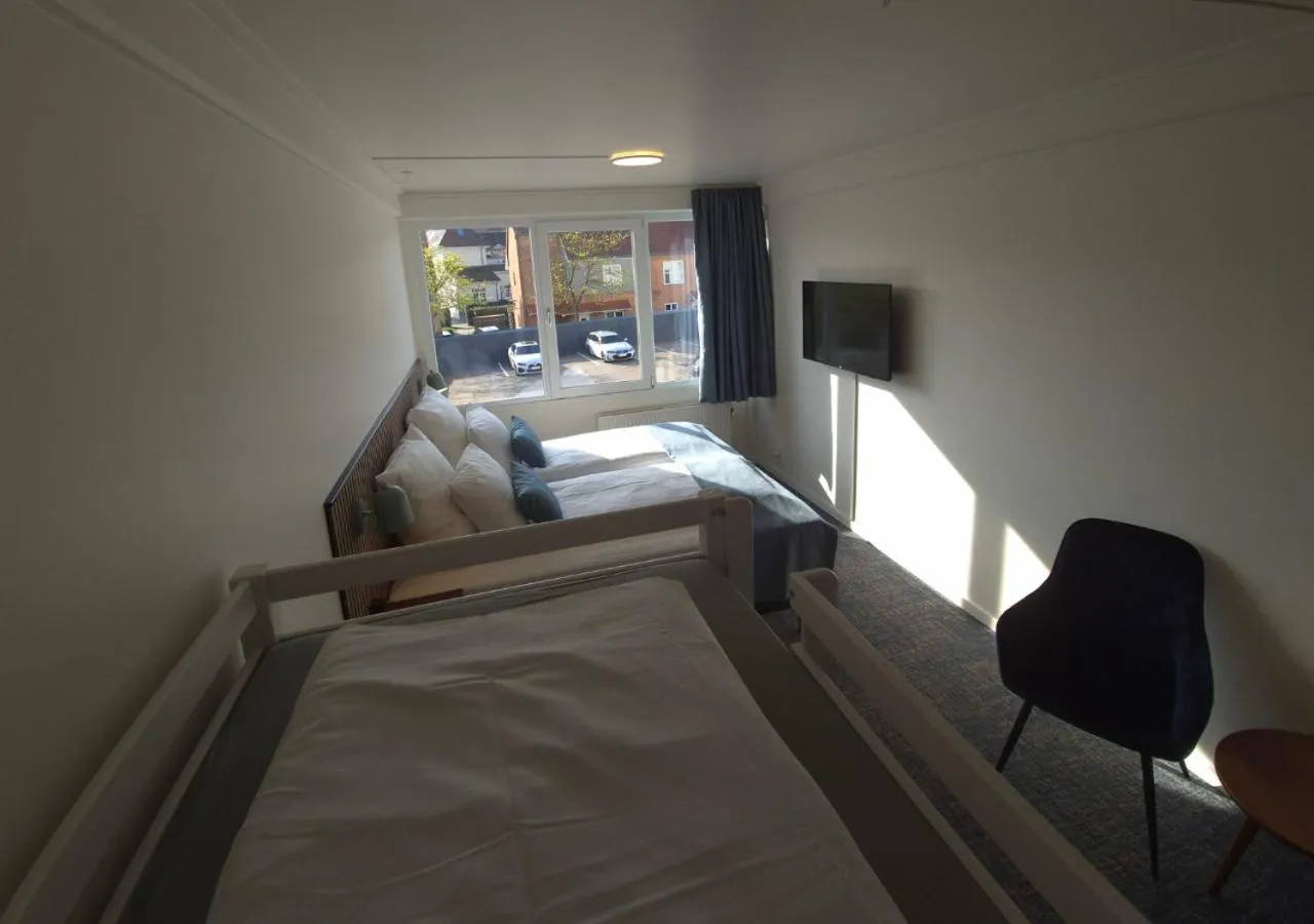 Bed in Hotel Phønix Hjørring