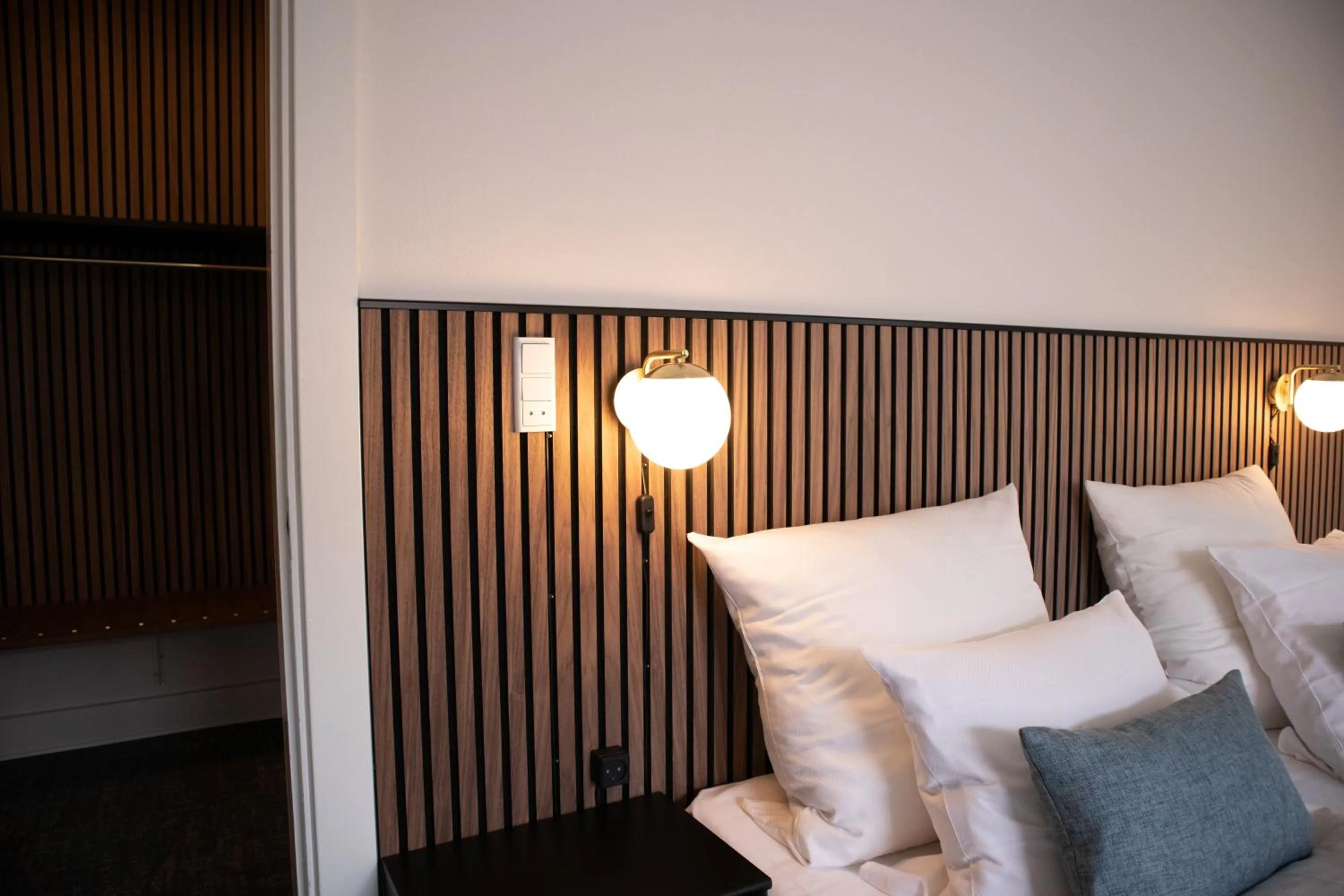 Bed in Hotel Phønix Hjørring