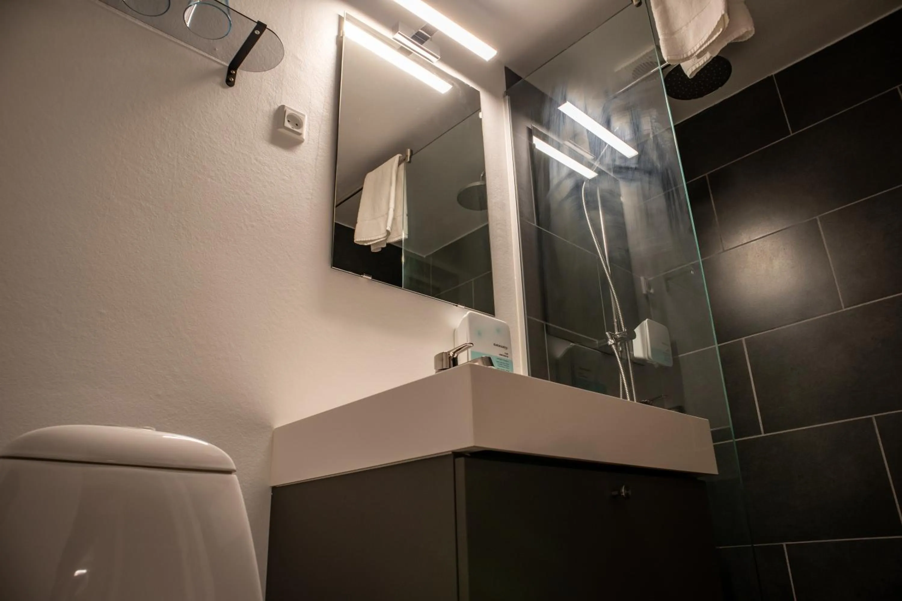 Toilet in Hotel Phønix Hjørring