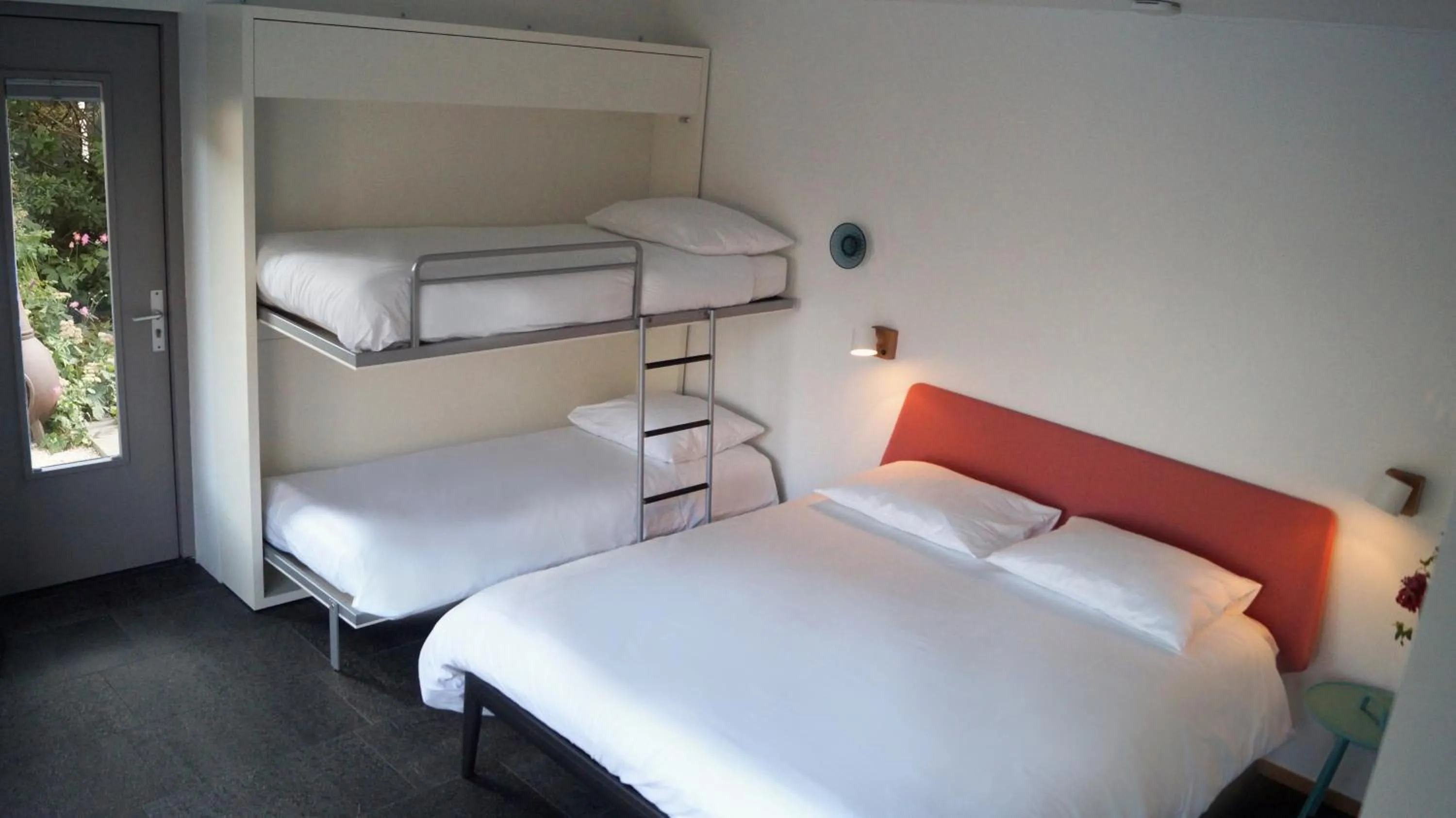 Photo of the whole room, Bed in Room With A Few