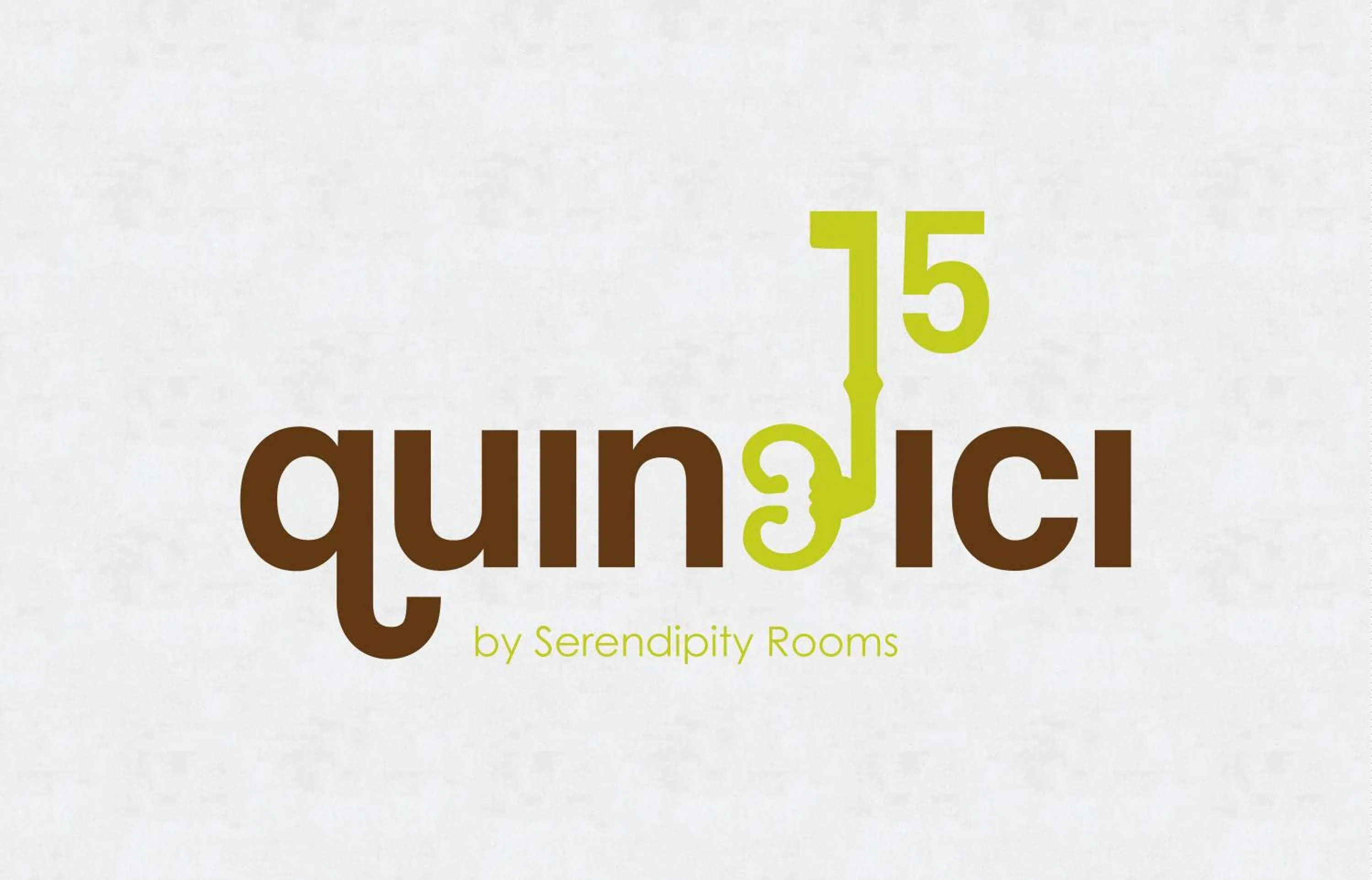 Property logo or sign in 15 Quindici by Serendipity Rooms