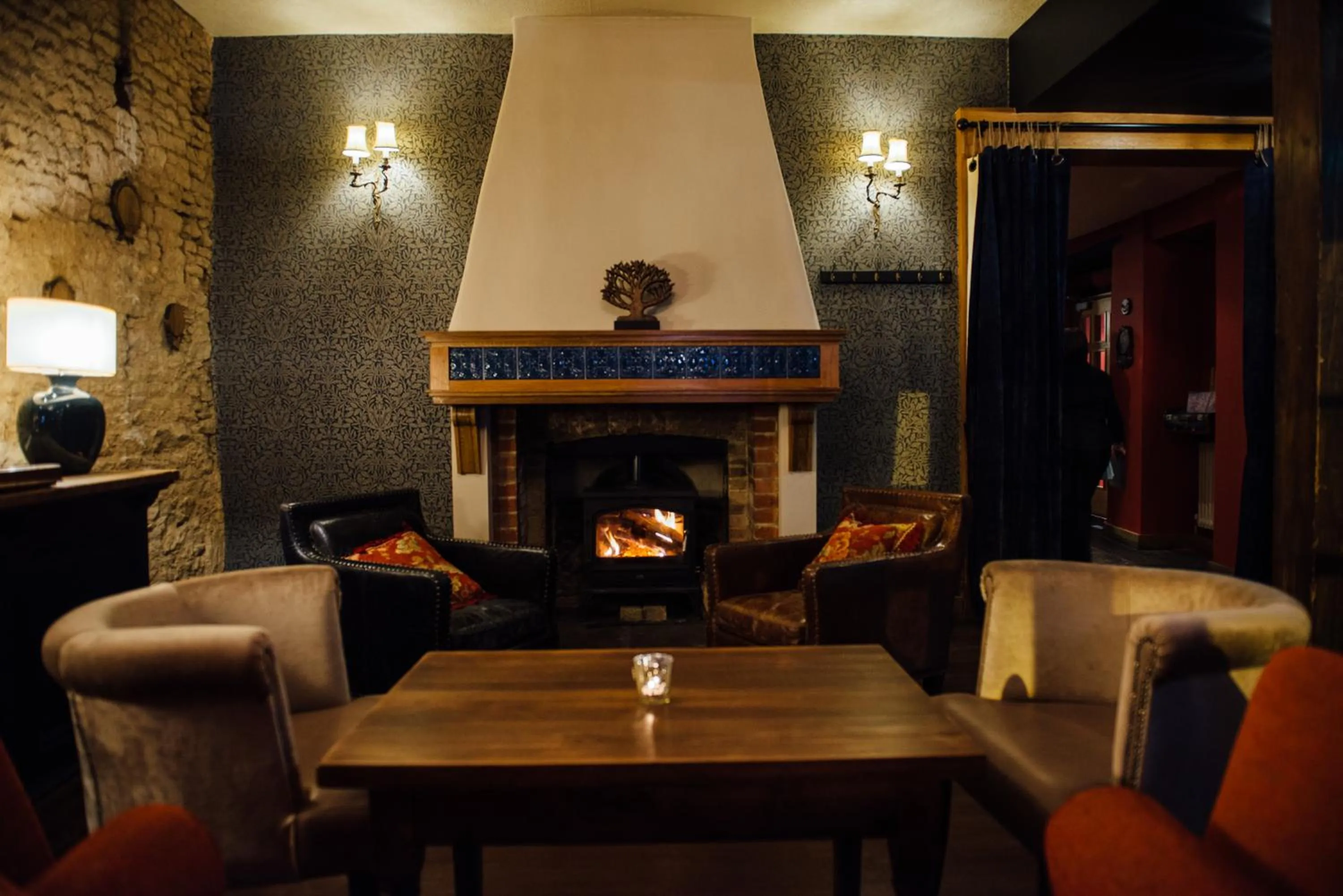 Lounge or bar in The Blue Boar