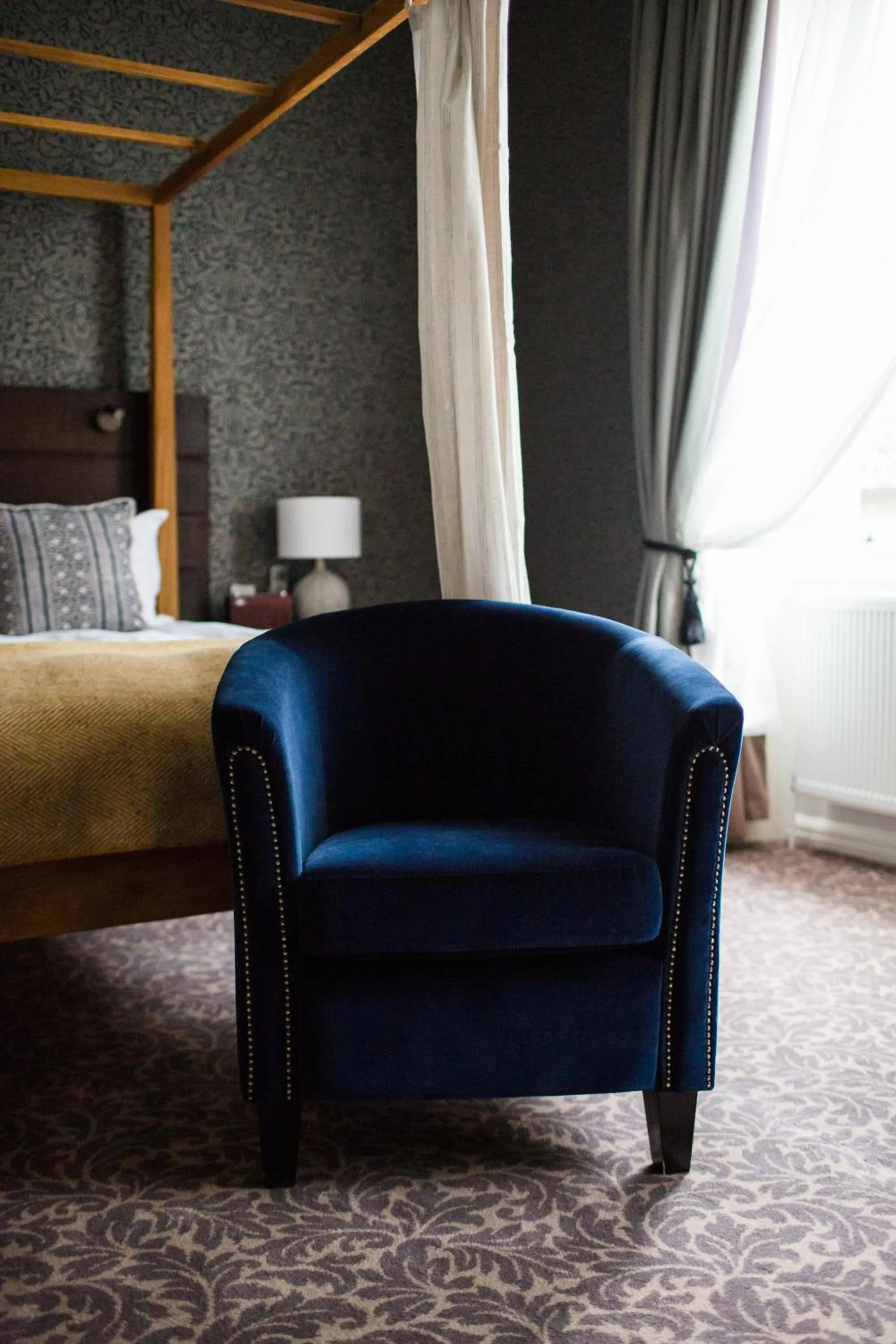 Seating area in The Blue Boar