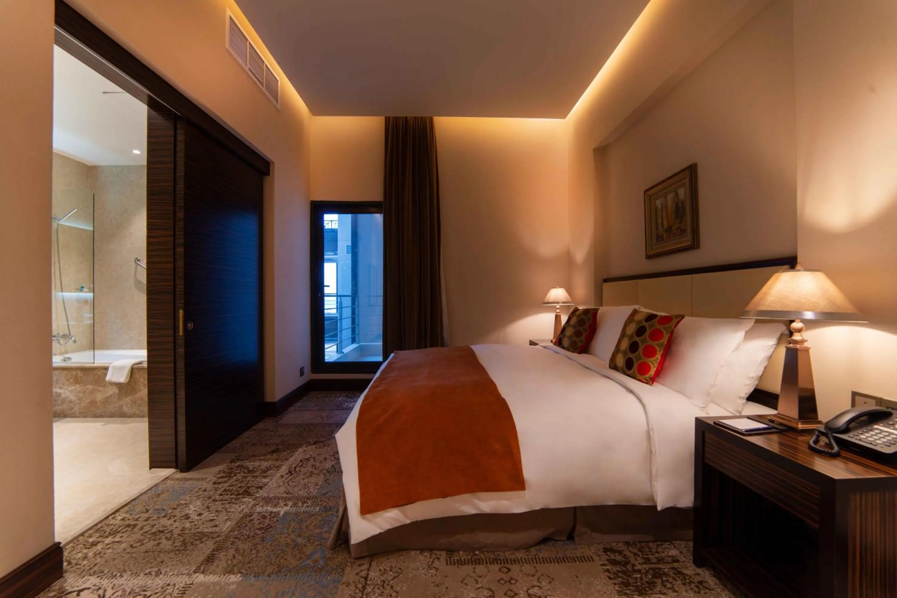 Bedroom, Bed in Warwick Al Khobar