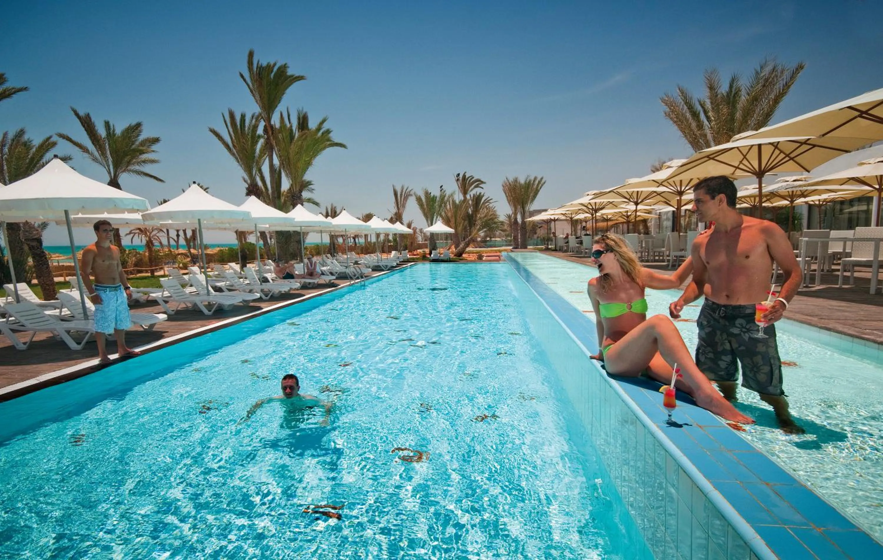 Staff, Swimming Pool in Club Palm Azur Families and Couples