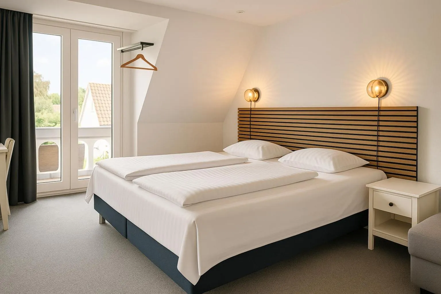 Bedroom, Bed in CentralHotellet