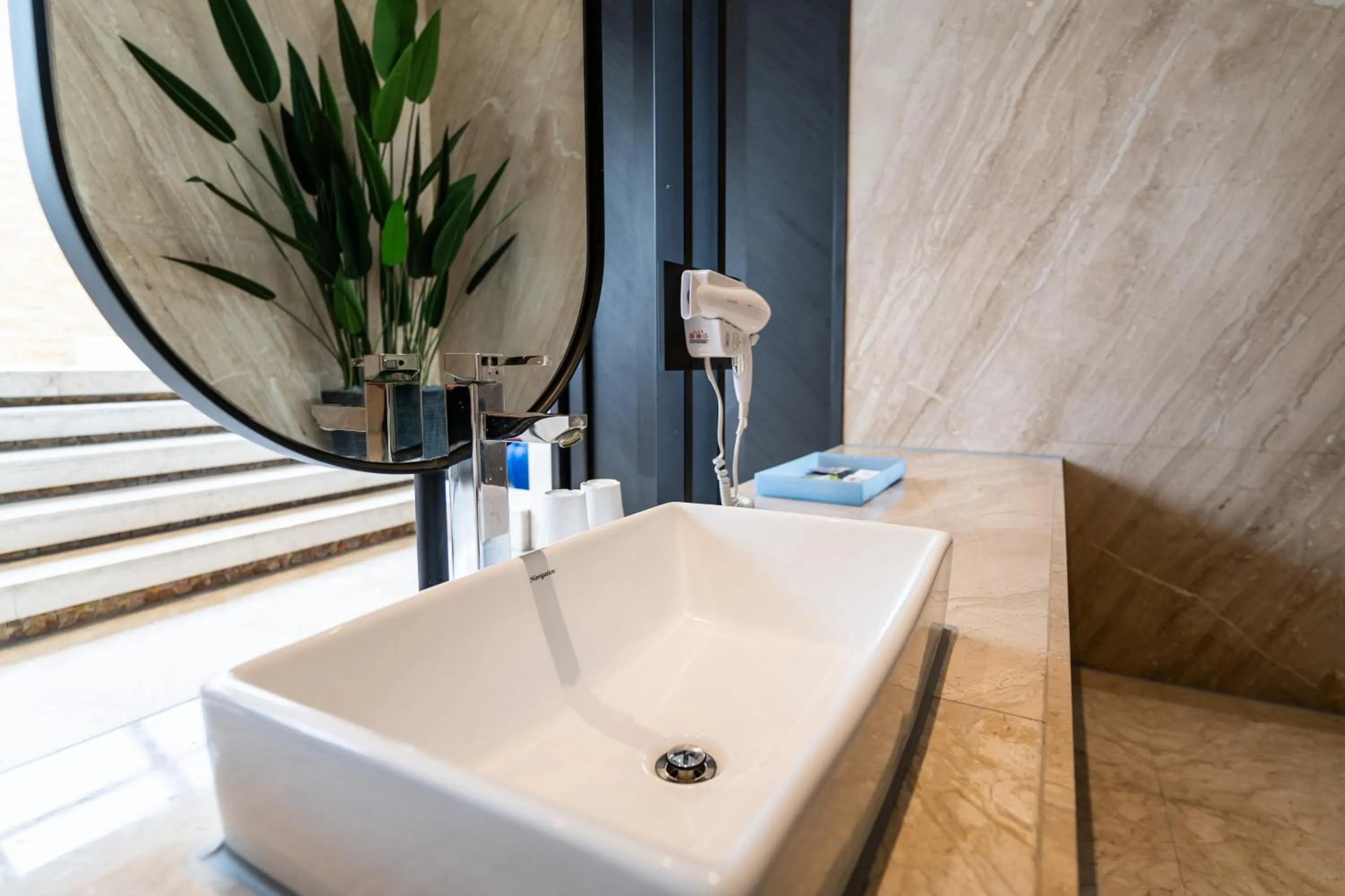 Bathroom in Aquarius Motel