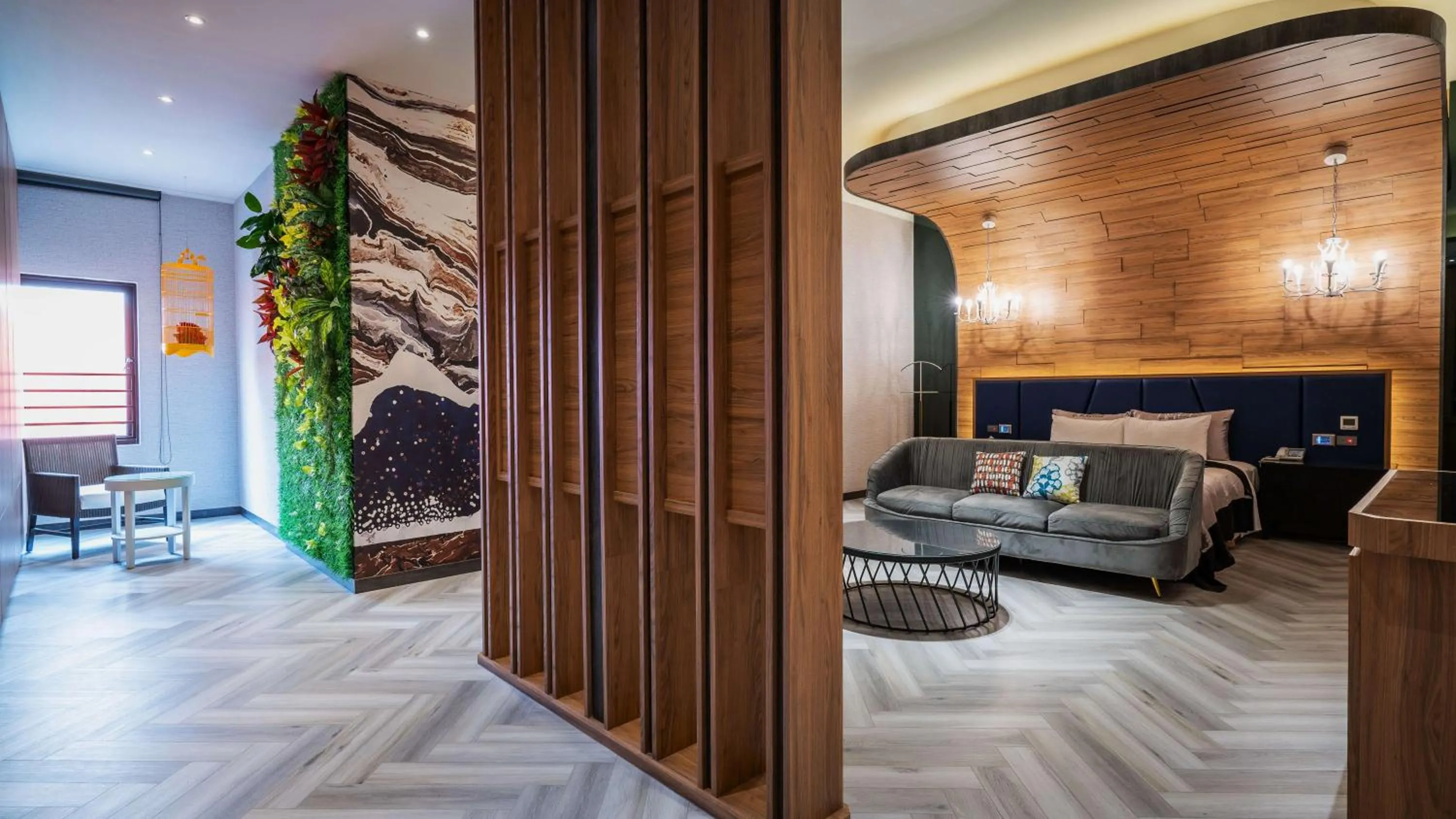 Photo of the whole room in Aquarius Motel